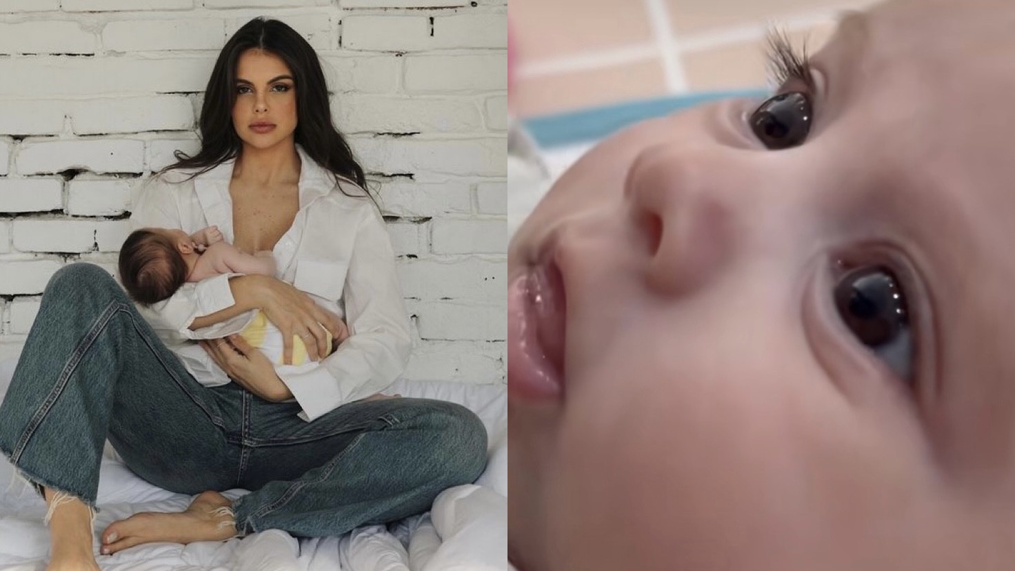 Amanda Kimberlly celebra os dois meses de Helena, sua filha com Neymar Jr.