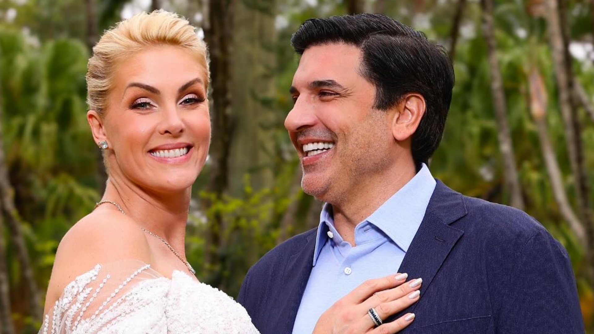 Ana Hickmann exibe fotos do noivado com Edu Guedes: “Do jeito que sonhamos”