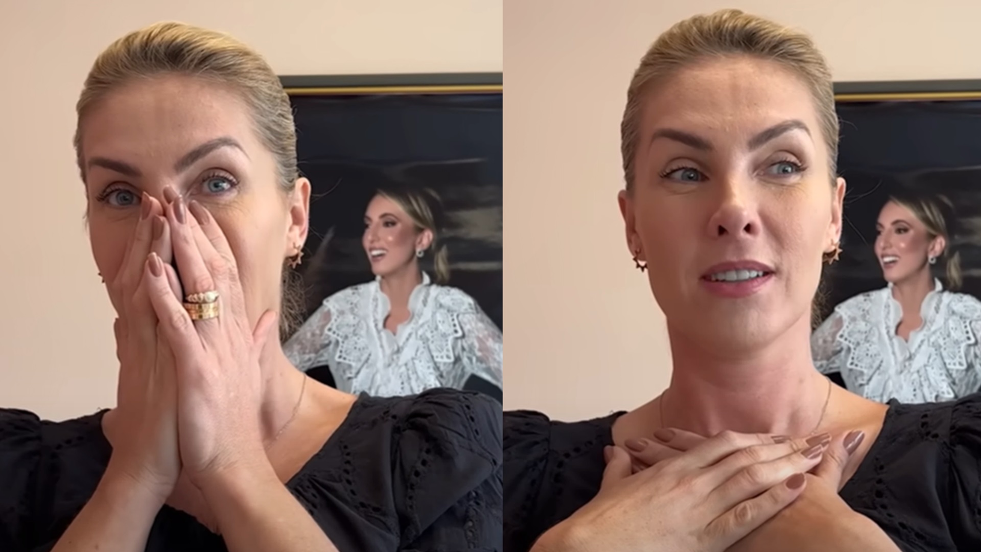 “Pela primeira vez, vai ser pra mim”, diz Ana Hickmann em prova de vestido