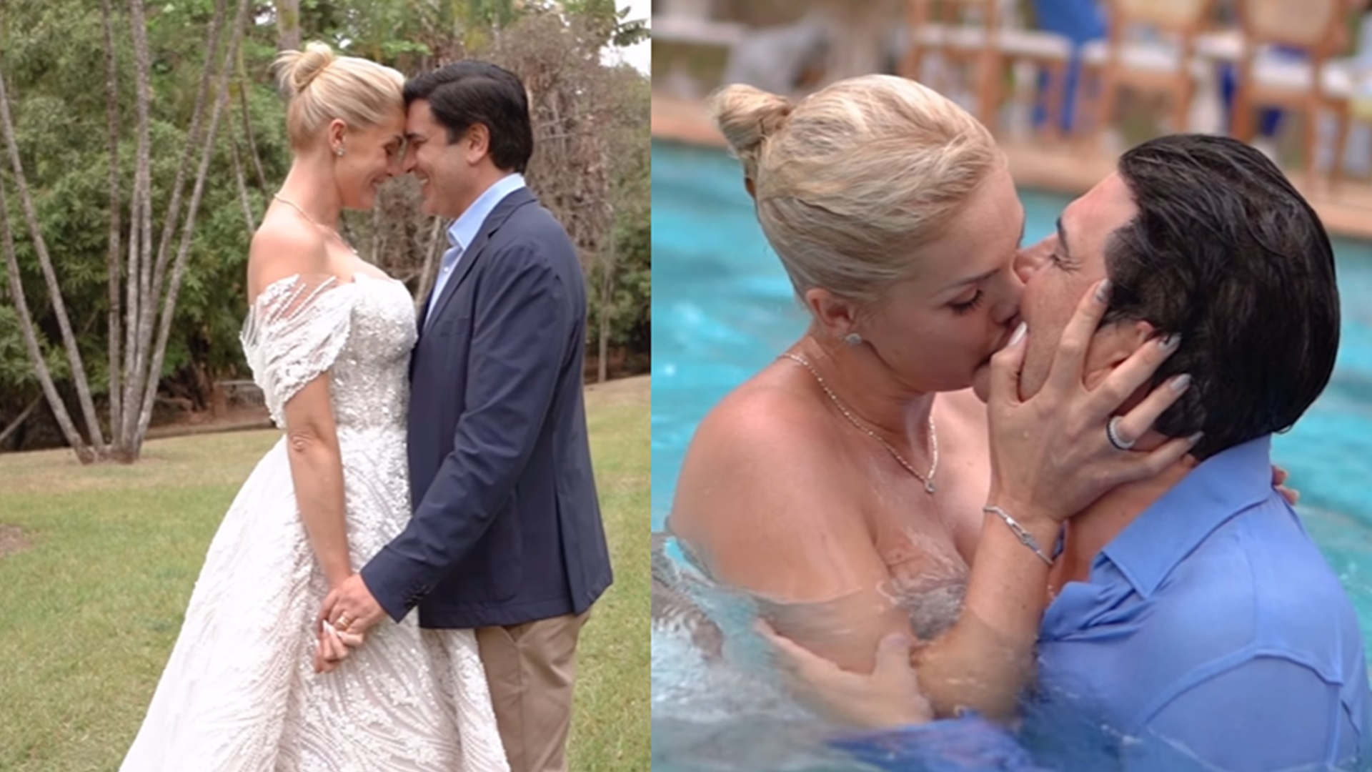 Apaixonados! Veja momentos marcantes do noivado de Ana Hickmann e Edu Guedes