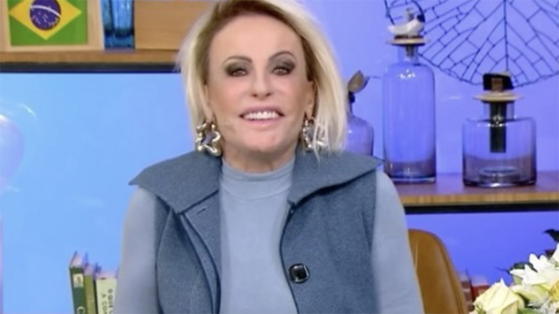 Ana Maria Braga encanta com vídeo de visita em sua cidade natal