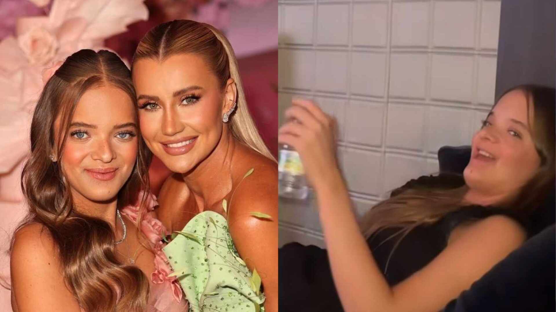 Ana Paula Siebert mostra ‘camarote’ ao curtir show com Rafaella Justus