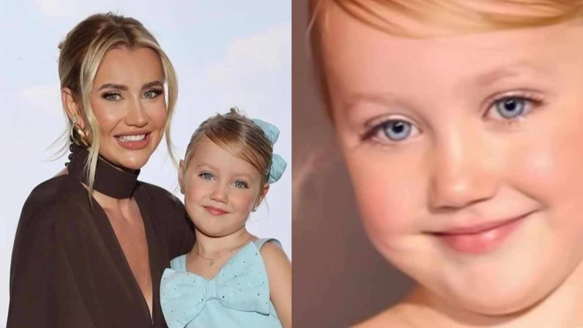 Ana Paula Siebert explica olhar inseguro da filha em ocasião: ‘Medo’