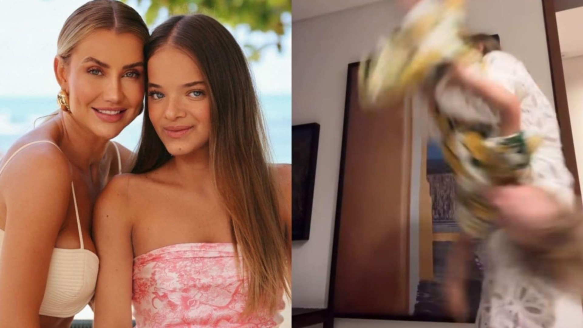 Ana Paula Siebert diverte ao mostrar ‘cuidado’ de Rafaella Justus com Vicky