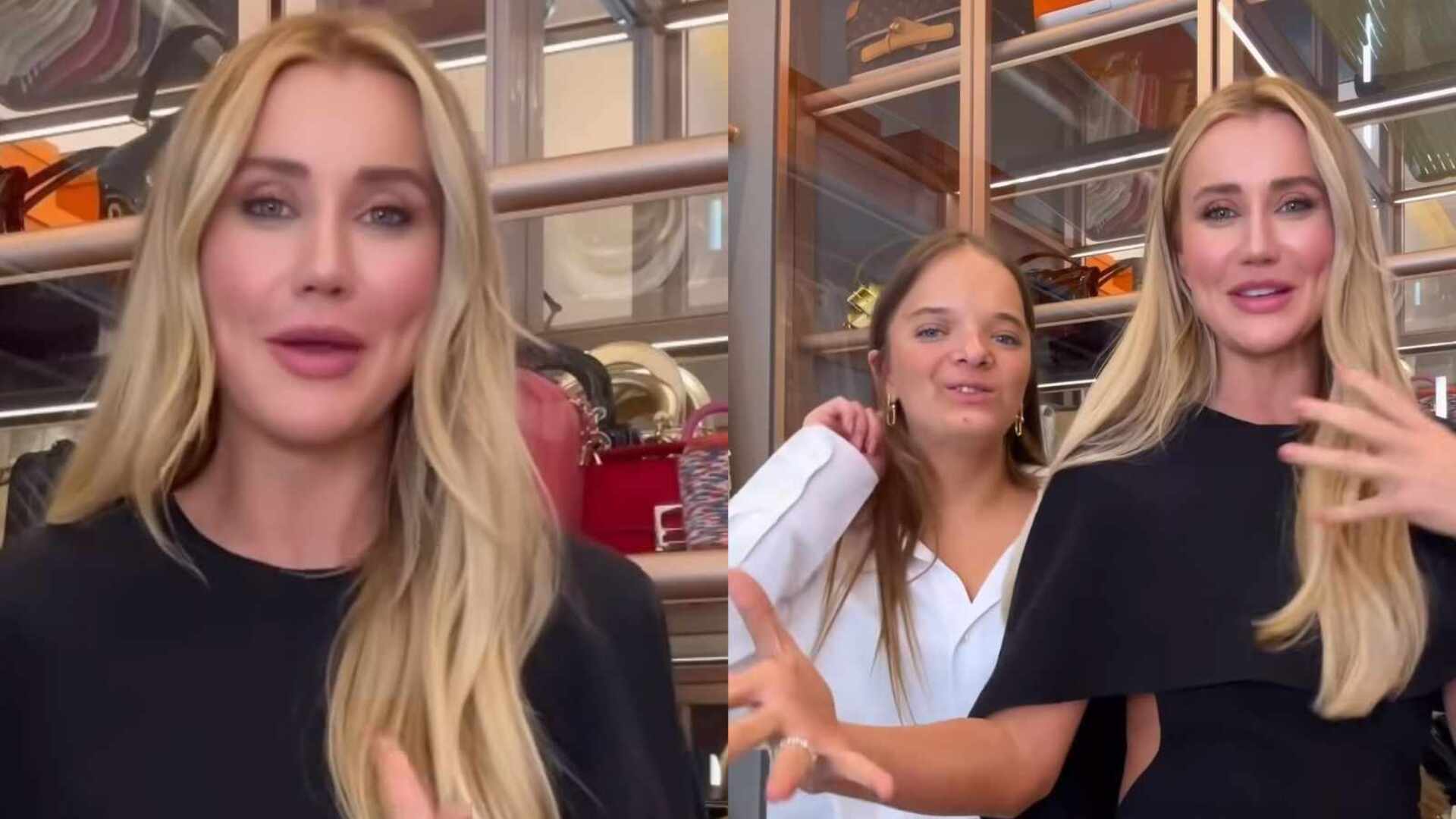 Ana Paula Siebert revela que não apoia que Rafaella Justus estude fora