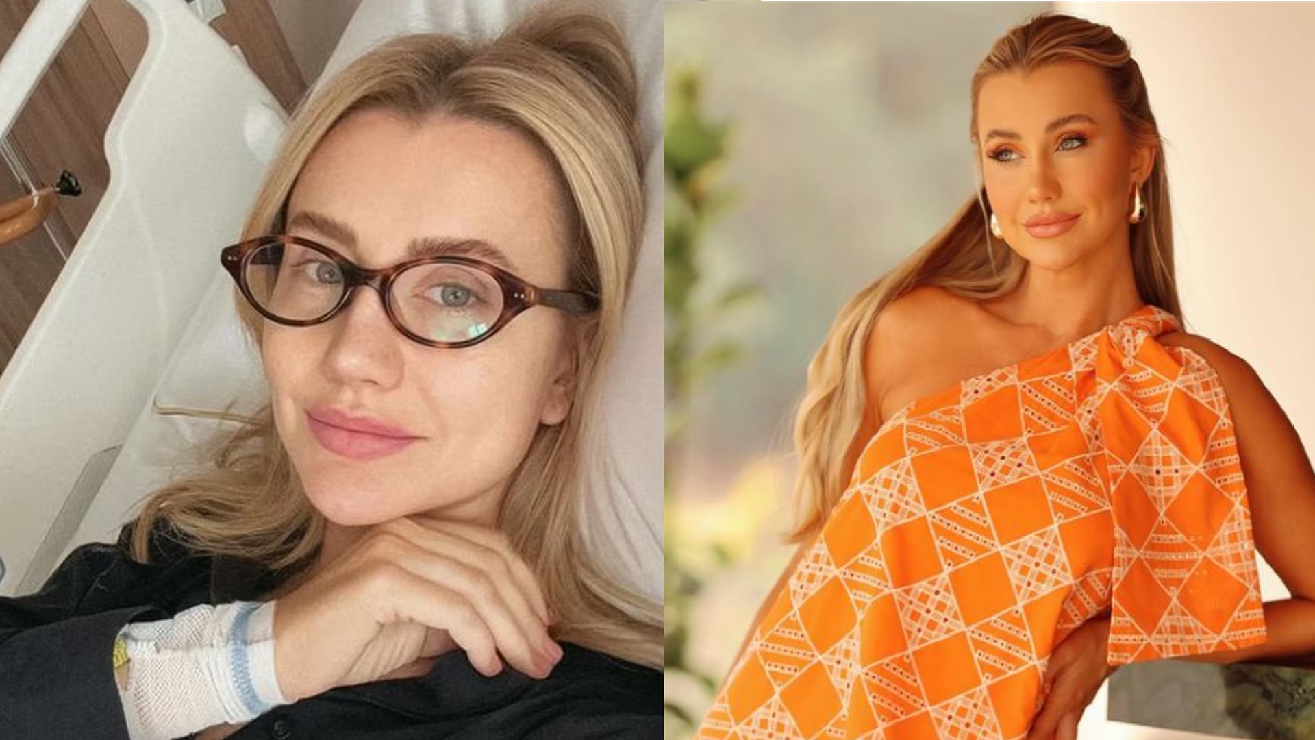 Ana Paula Siebert aparece em cama de hospital e explica o que aconteceu