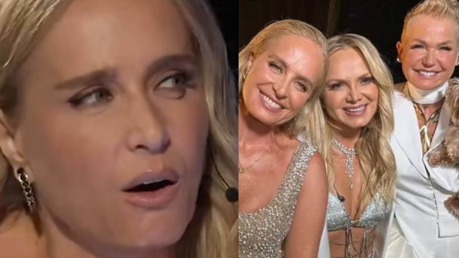 Angélica é colocada na parede e surpreende ao escolher entre Xuxa e Eliana: “Como amiga?”