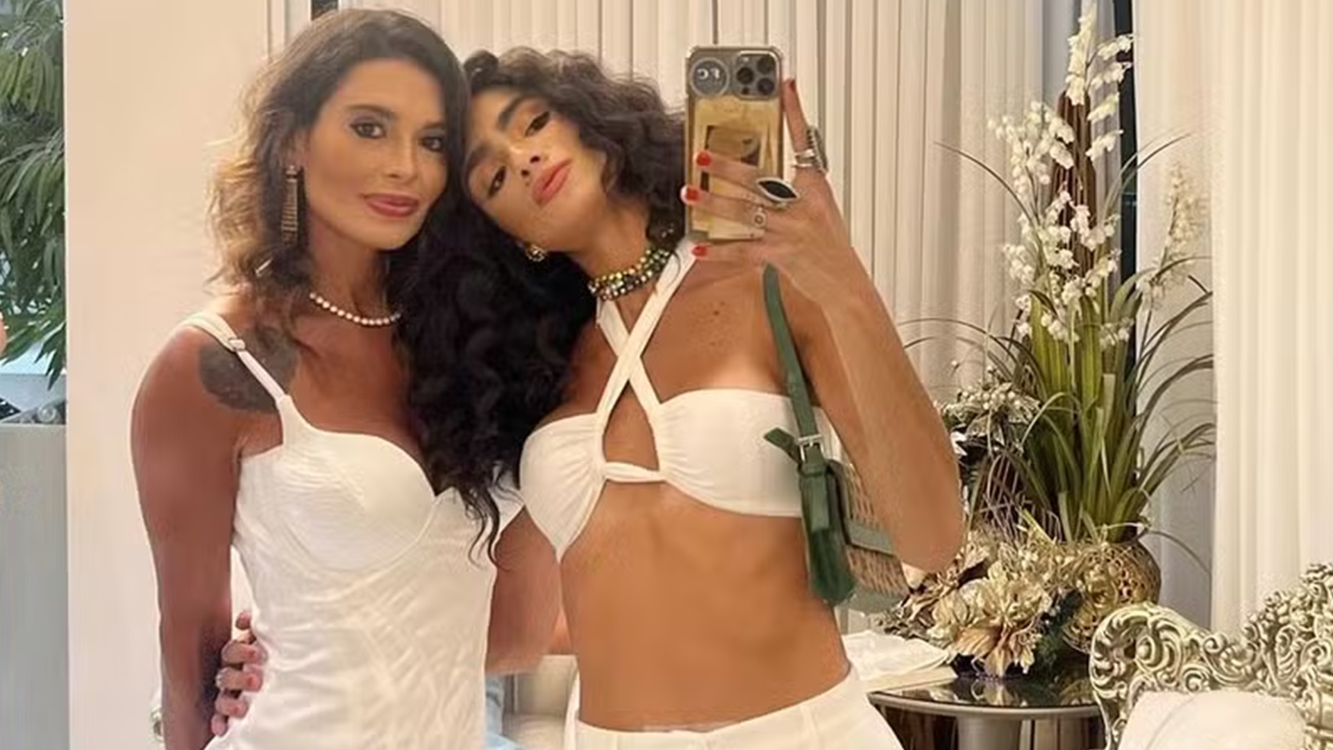 Ex-bailarina do Faustão fala sobre casamento com comentarista da Globo