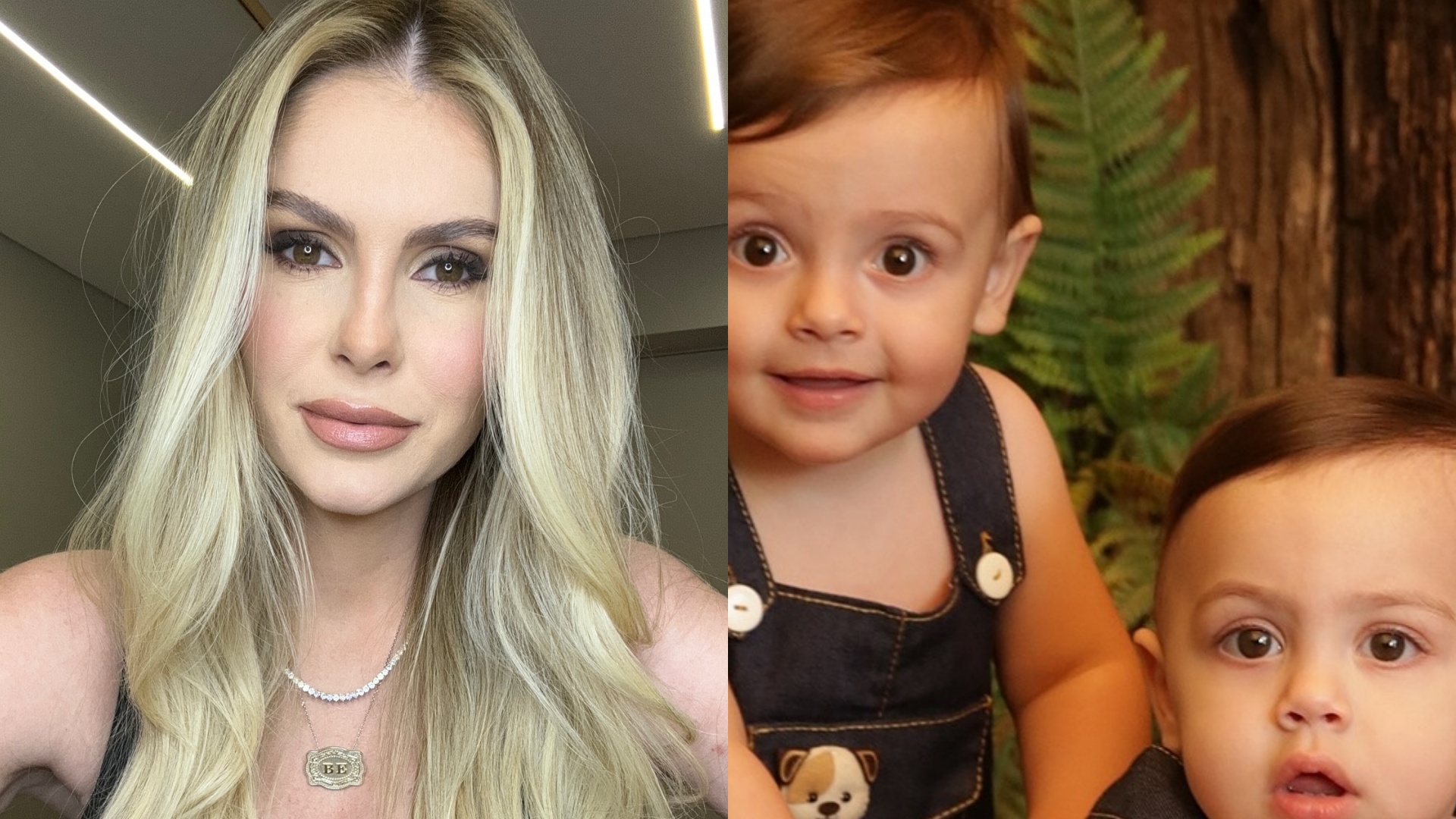 Filhos de Bárbara Evans esbanjam fofura em fotos de mesversário: “Perfeição”