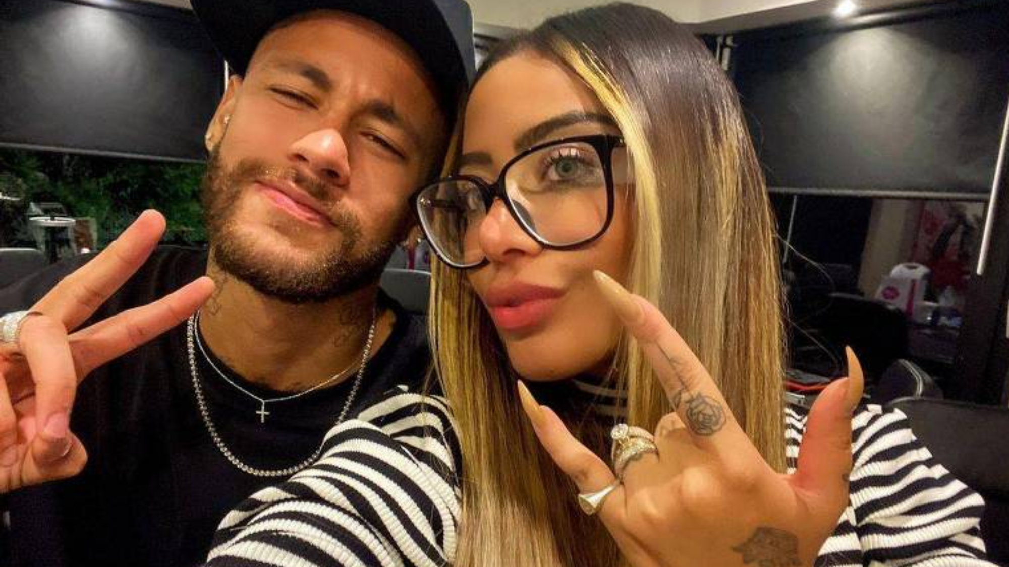 Rafaella Santos, irmã de Neymar, compartilha fotos inéditas dos sobrinhos e web reage: ‘Lindezas’