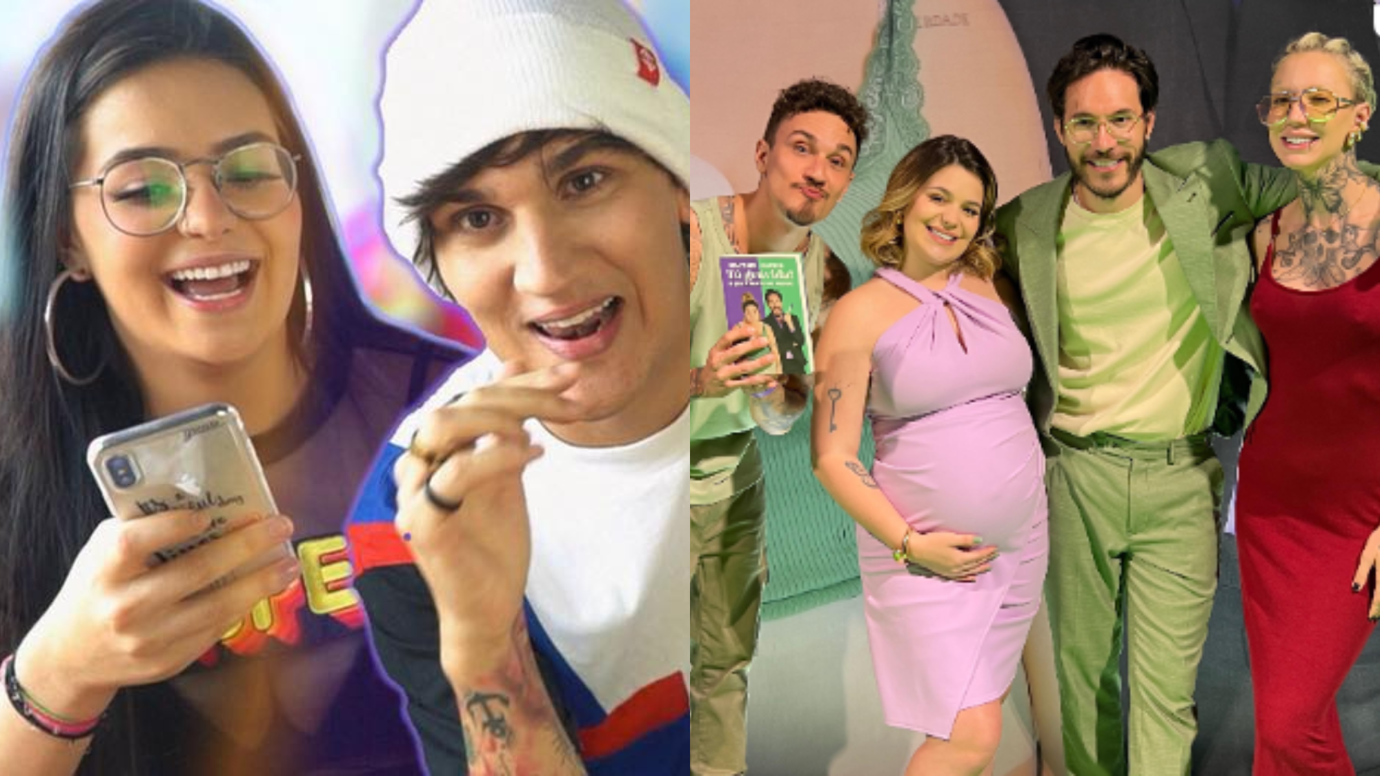 Christian Figueiredo lembra começo de amizade com Viih Tube: ’10 anos atrás’