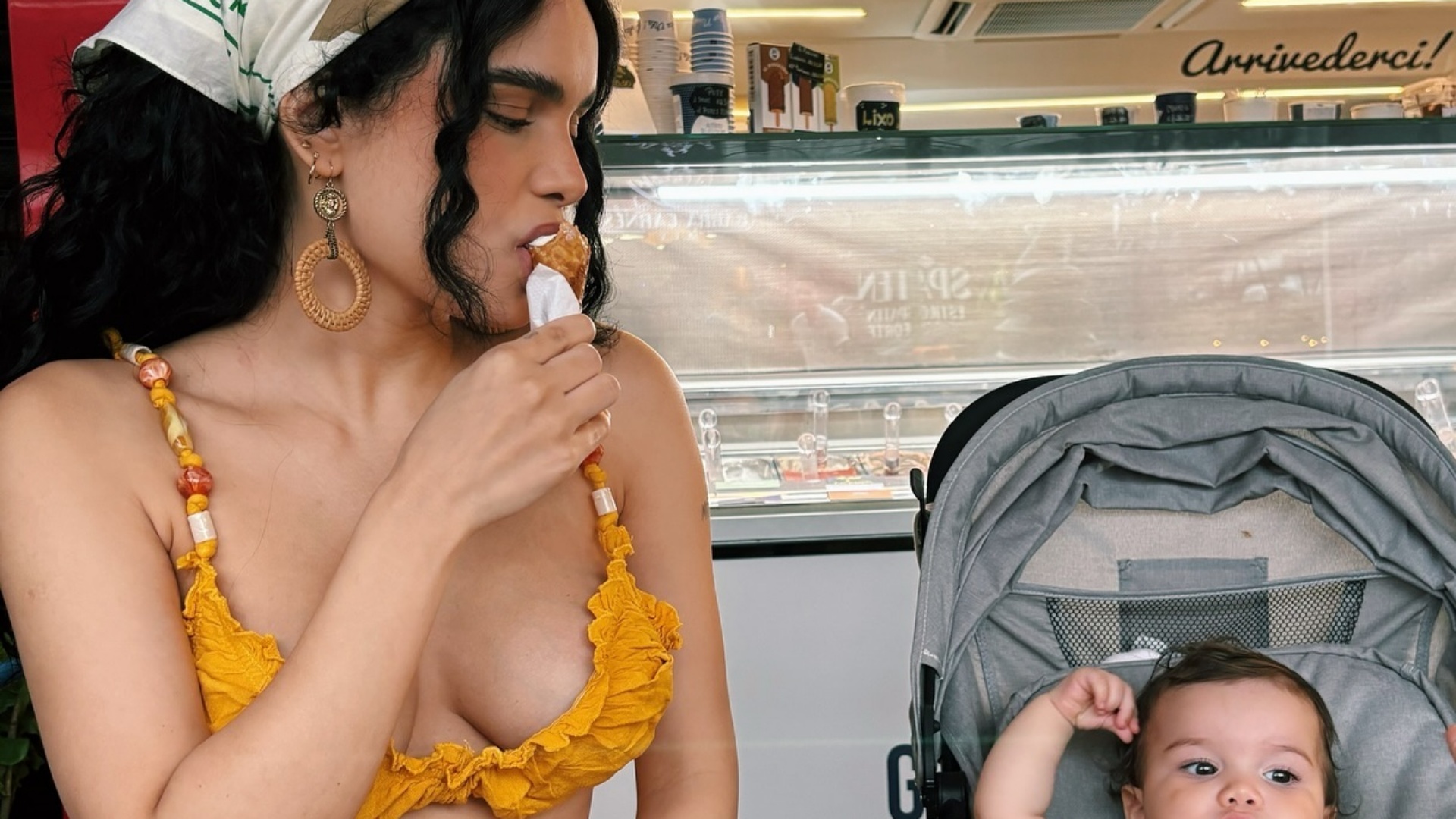 Carol Macedo encanta ao mostrar passeio com o filho: “Que fofo”