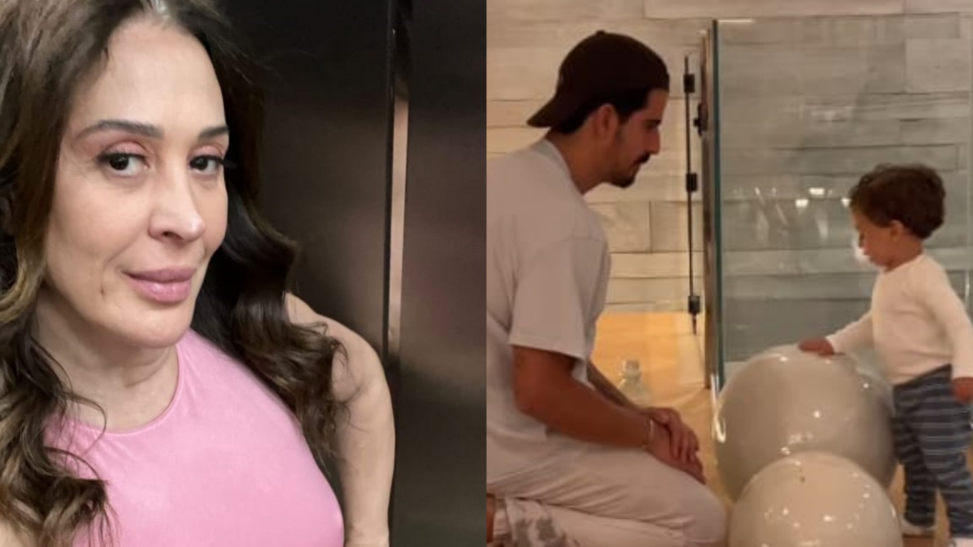 Claudia Raia se derrete ao mostrar momento fofo entre os filhos