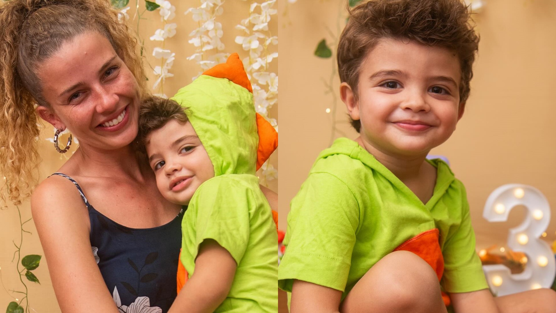 Filho de Debby Lagranha ganha festa temática em seu aniversário