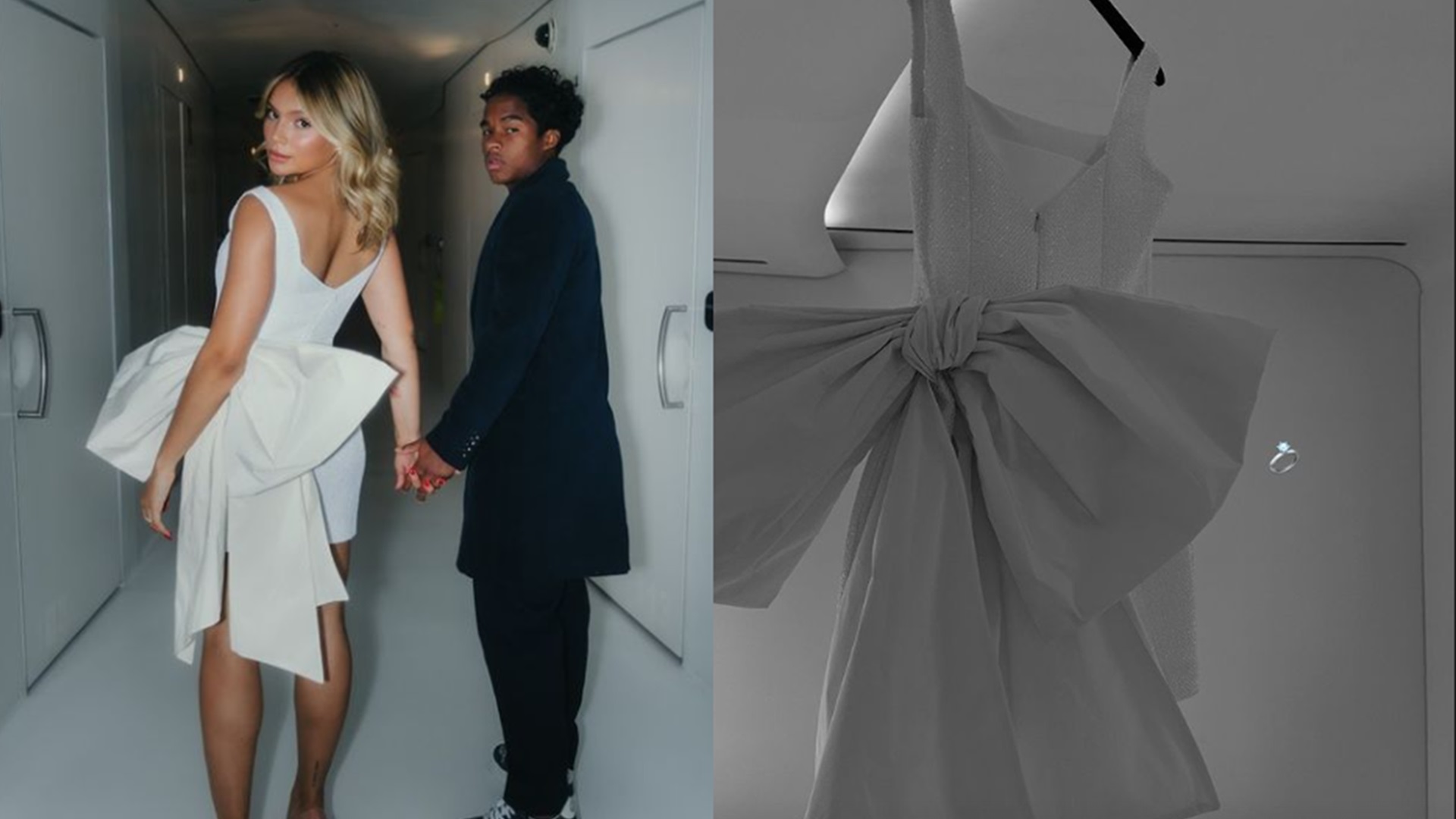 Saiba o preço do vestido que Gabriely Miranda usou no casamento com Endrick