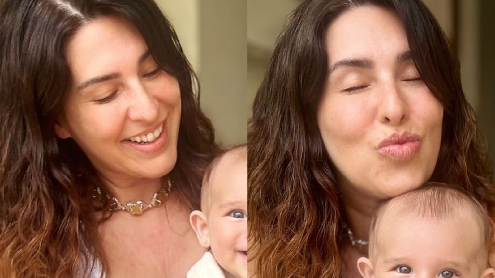 Alerta de fofura! Fernanda Paes Leme encanta ao exibir o sorriso da filha, Pilar