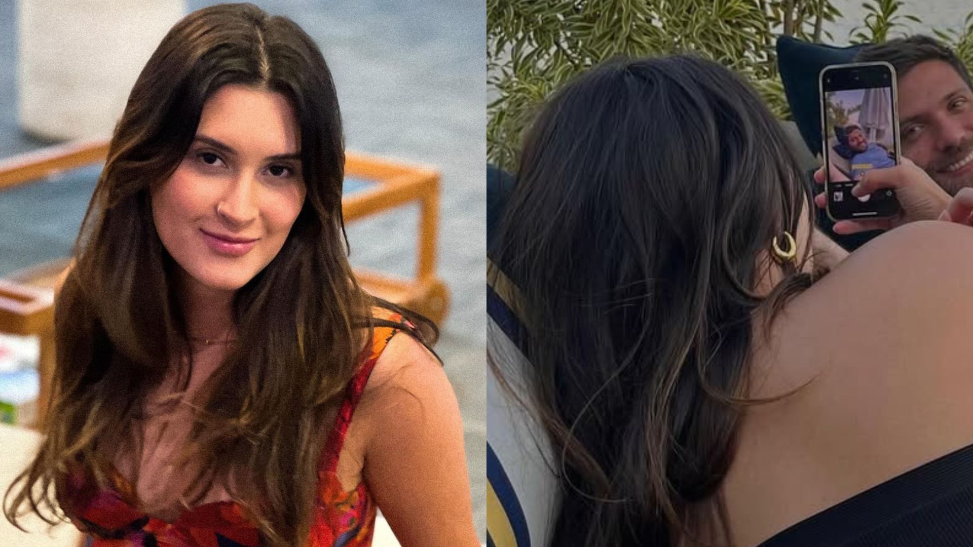 Filha de Fátima Bernardes divide momento romântico com o namorado: ‘Amor’