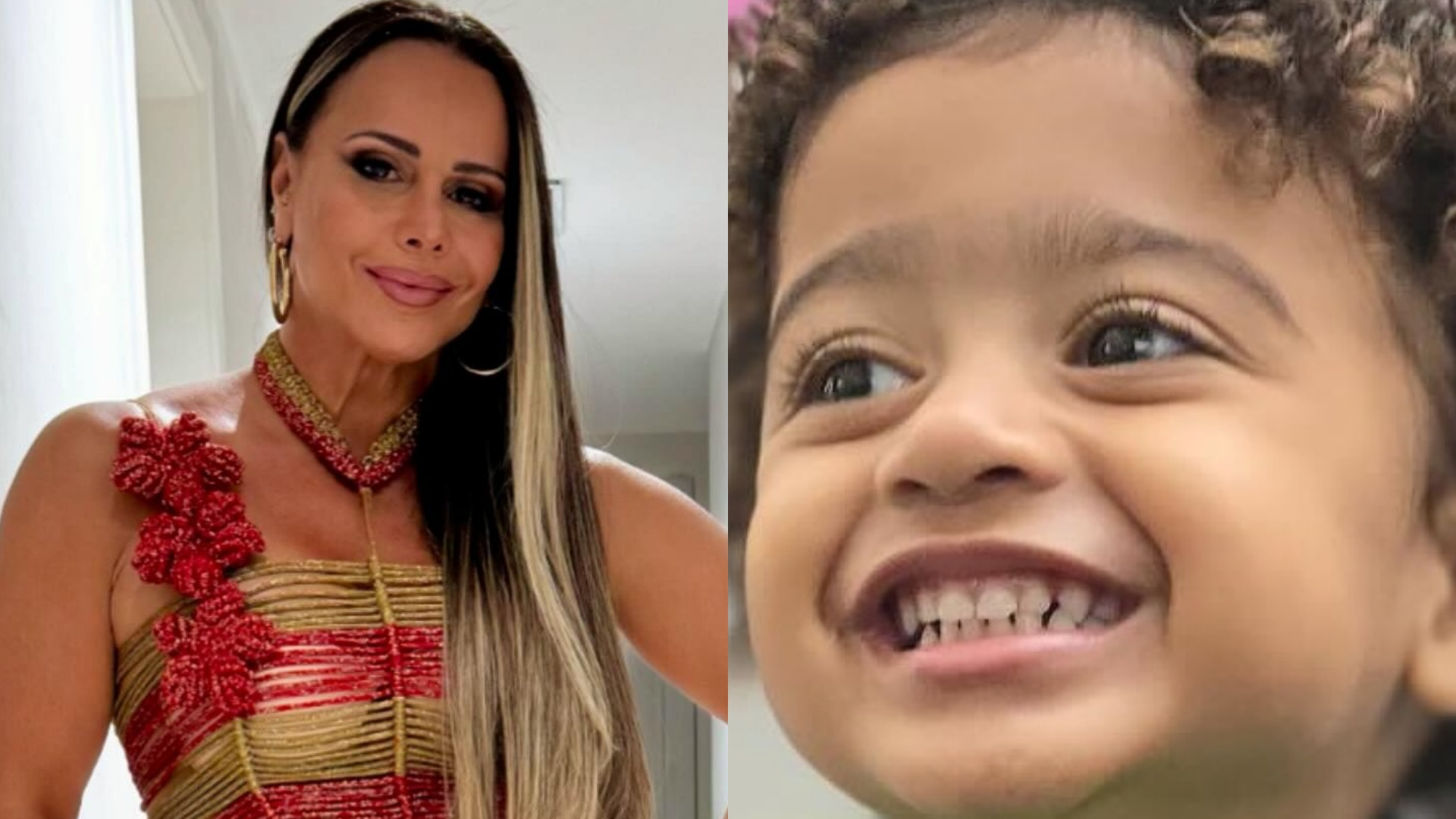 Filho de Viviane Araújo esbanja fofura em novos cliques na creche: “Tão feliz”