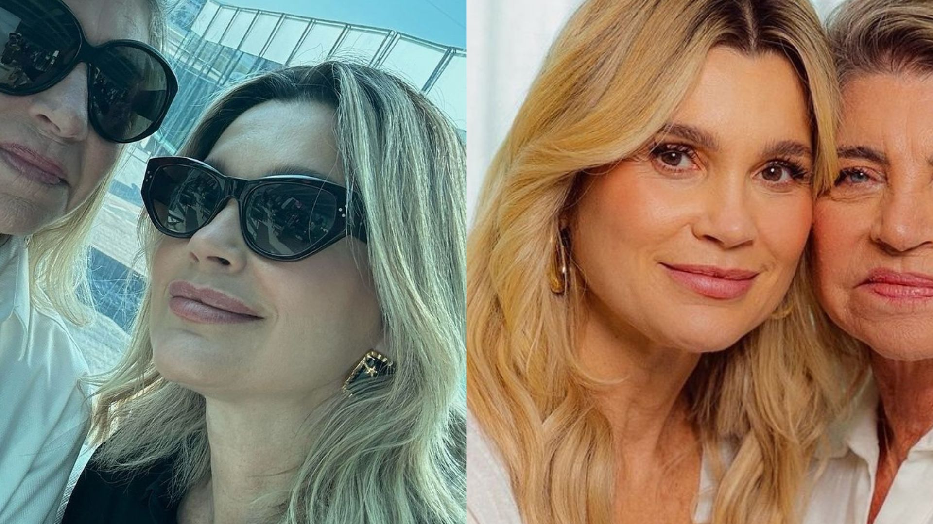 Flávia Alessandra impressiona os fãs ao postar fotos com a mãe: “Lindíssimas”