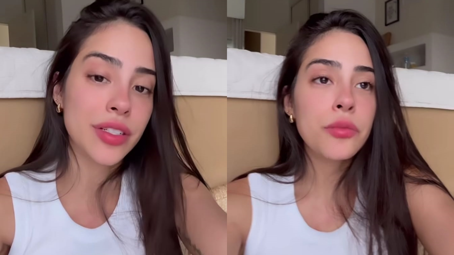 Giovanna Roque se pronuncia sobre vídeo sendo agredida por MC Ryan