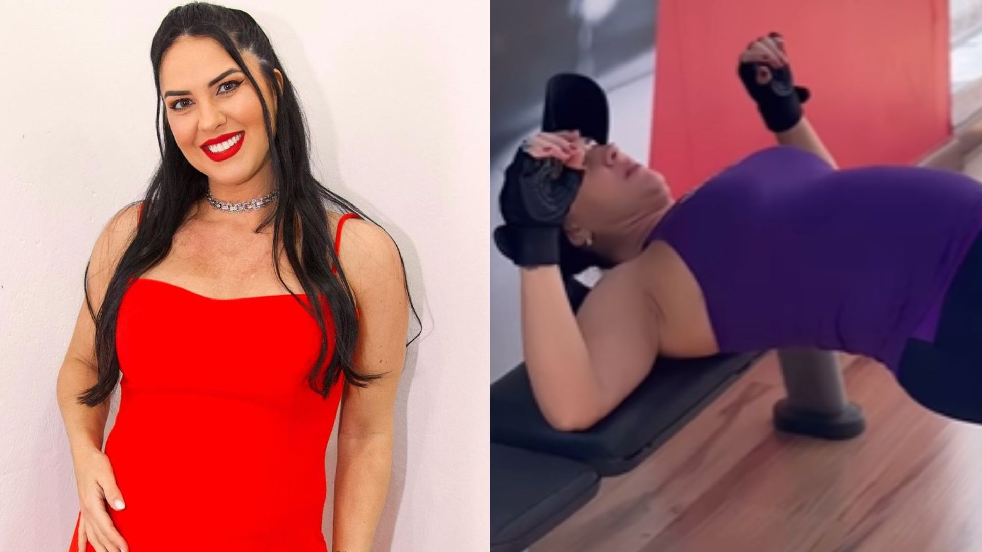 Graciele Lacerda mostra rotina de exercícios durante a gravidez: ‘Pra não cair’