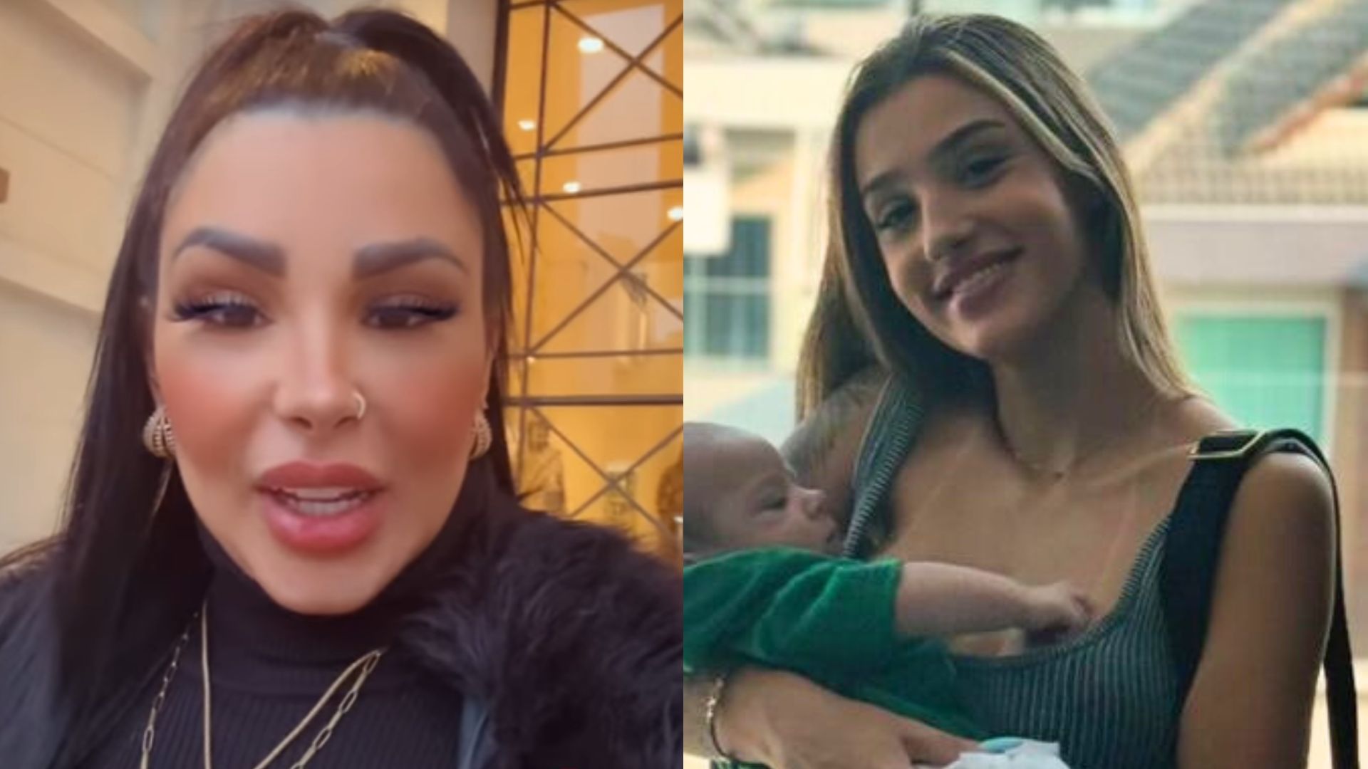 Impedida de ver o neto, Jenny Miranda se derrete por foto: ‘Vovó ama’