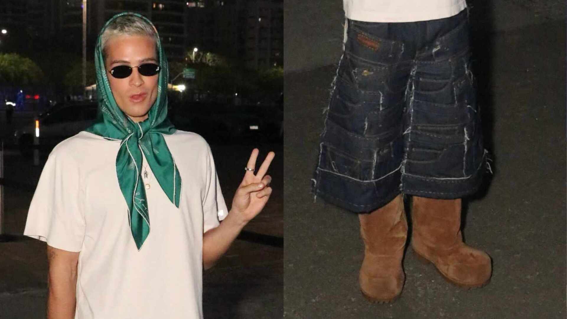 João Guilherme divide opiniões com look com bota de R$ 13 mil