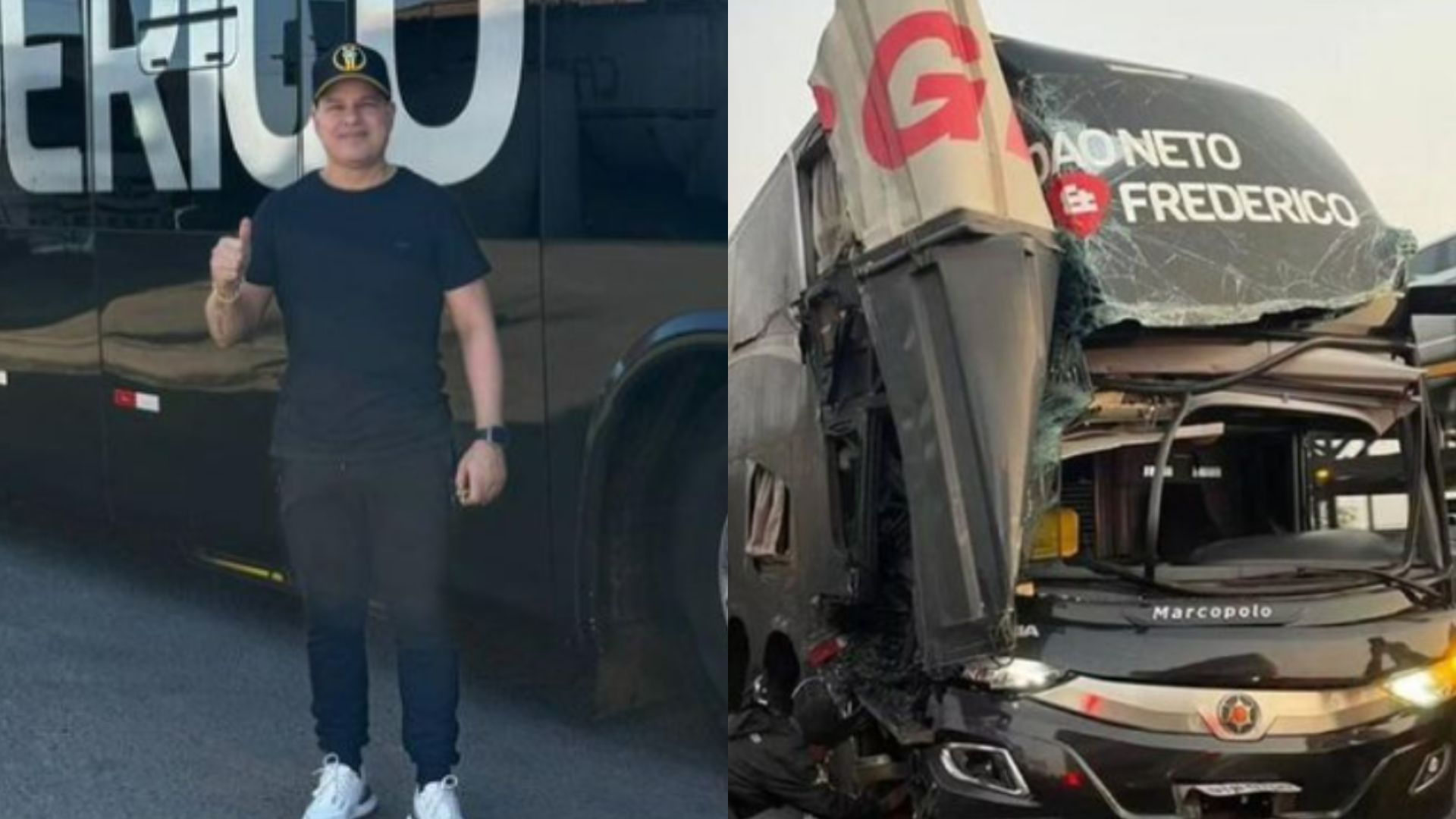 Dupla de Frederico, João Neto teve pressentimento horas antes de acidente com ônibus