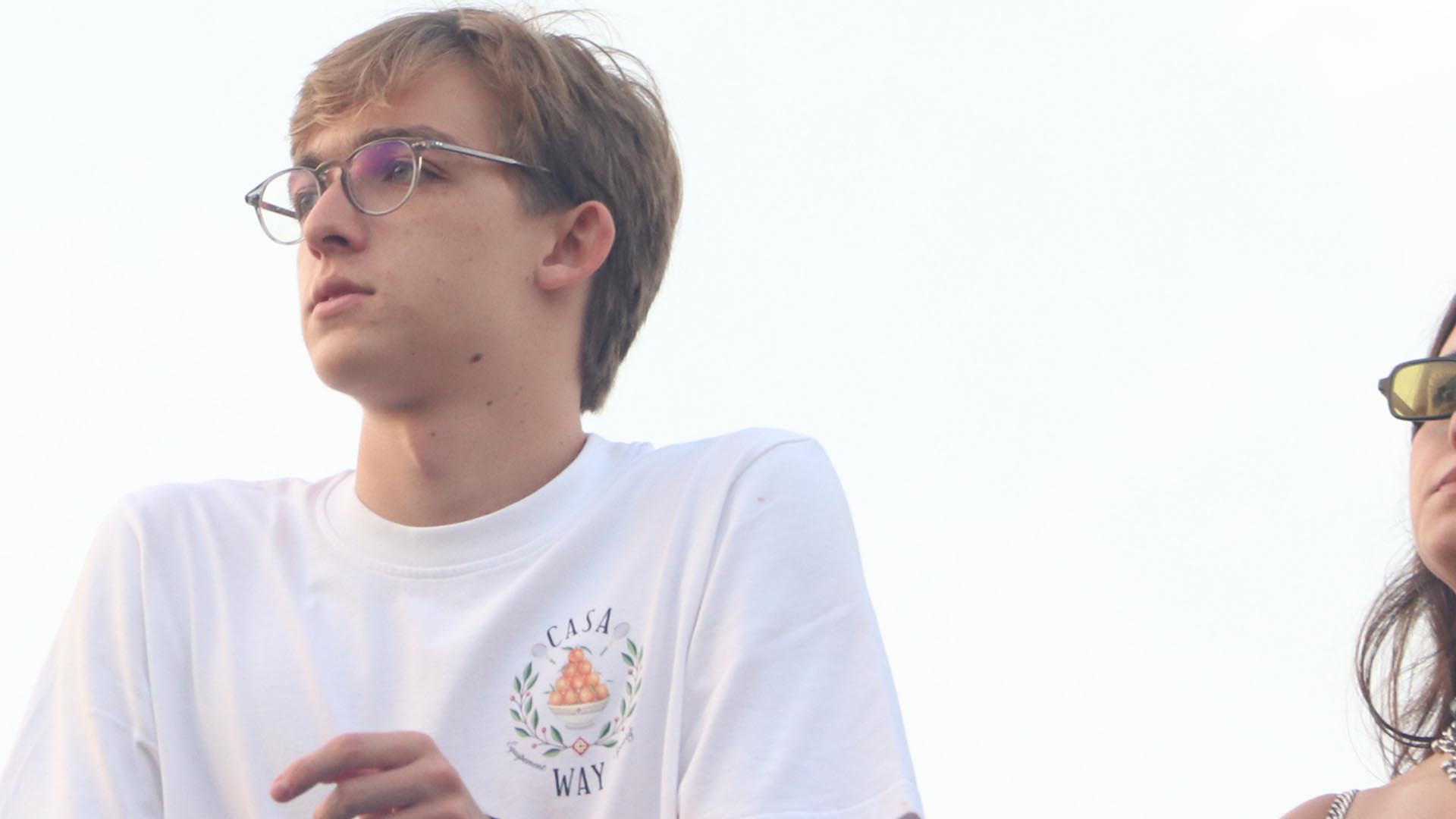 Joaquim Huck é flagrado com a namorada no Rock in Rio