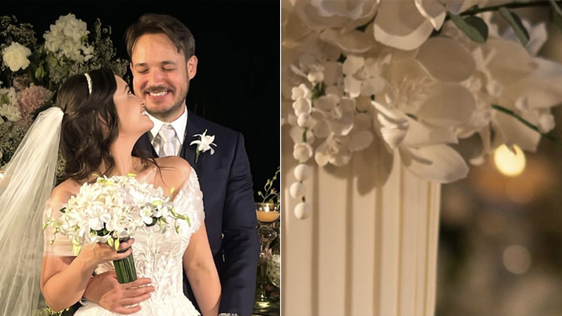 Veja o bolo de casamento do sertanejo Israel e Lais Ribeiro