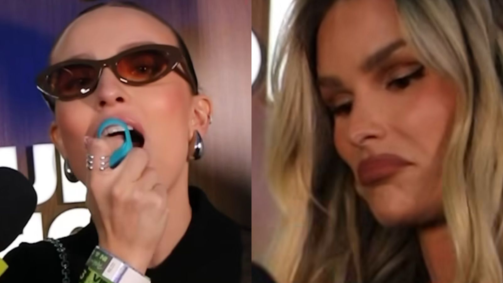 Larissa Manoela viraliza ao entregar ‘Xô Bafinho’ para Yasmin Brunet