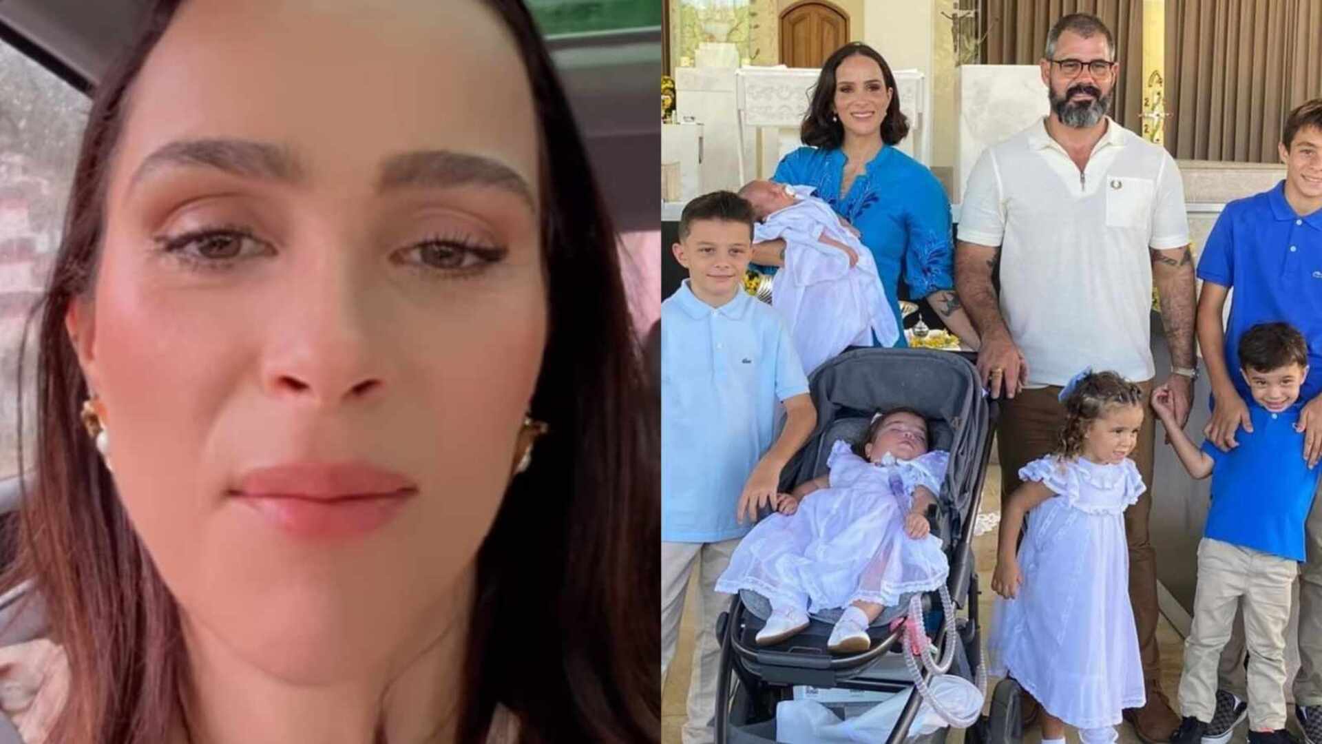 Leticia Cazarré fala sobre estar com cinco dos seis filhos doentes: ‘Preocupa’