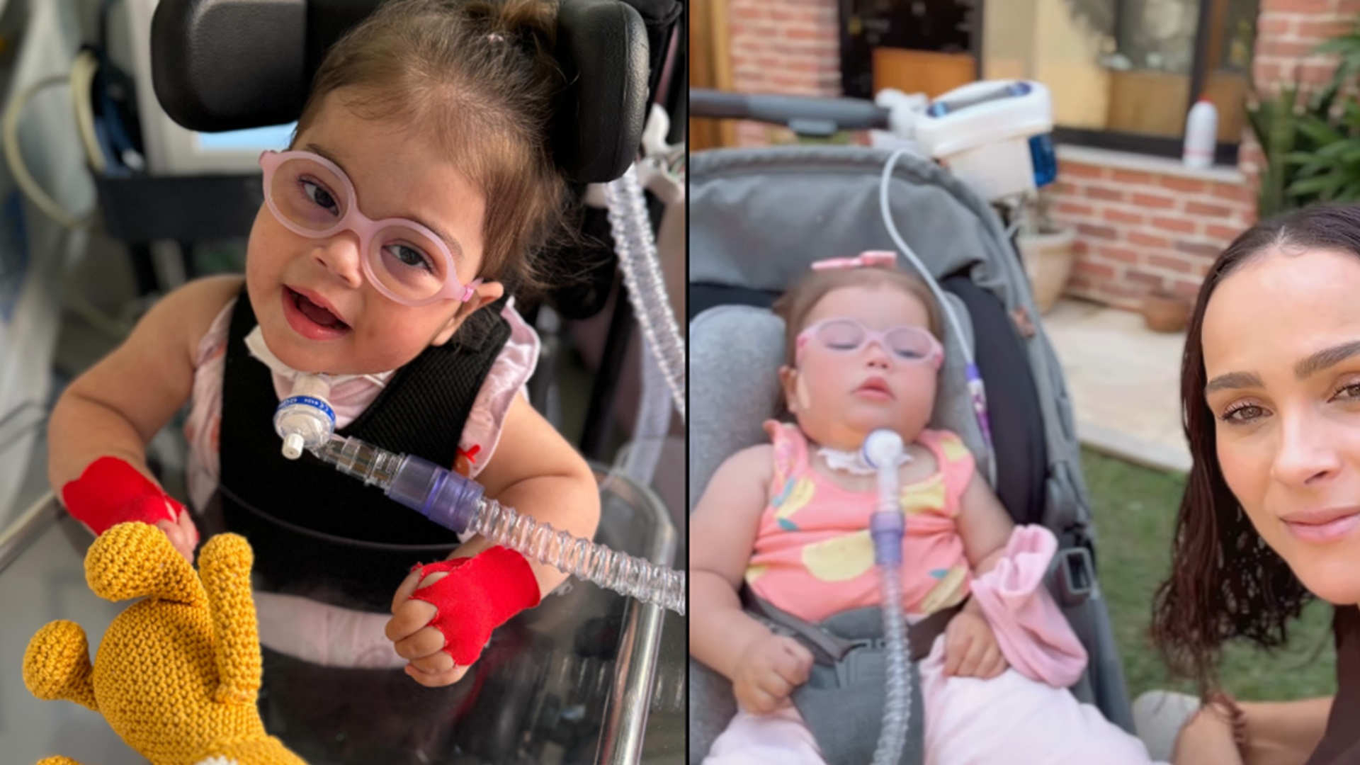 Leticia Cazarré celebra dois anos da cirurgia da filha: “Lutas e vitórias”