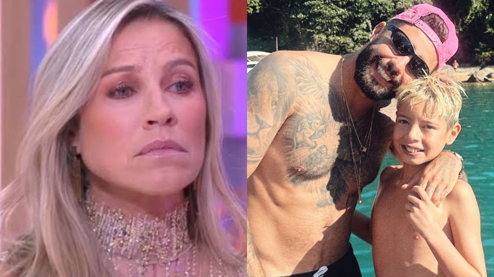 Luana Piovani fala sobre decisão do filho de morar com o pai: ‘Não quero que ele volte’