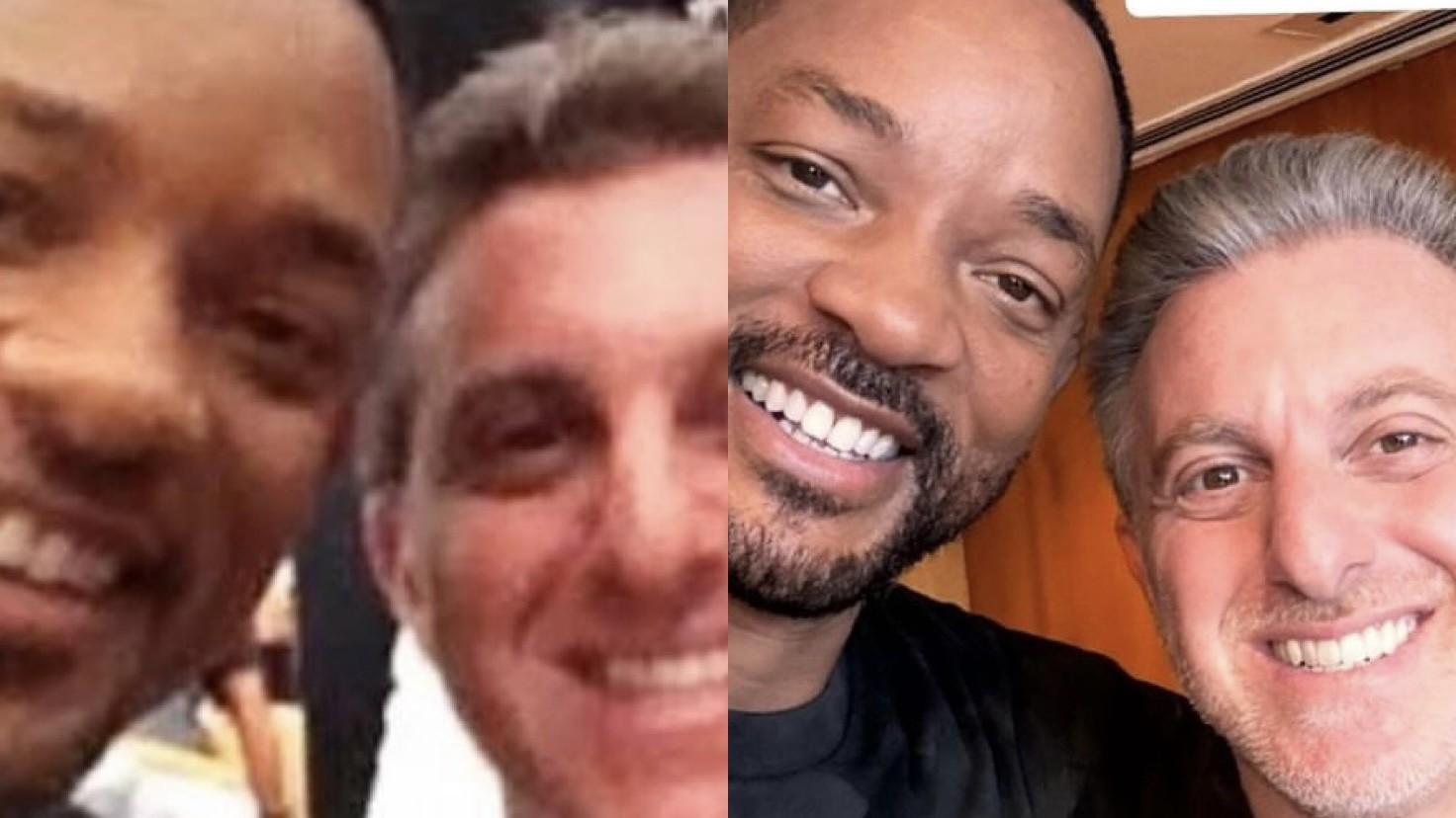 Luciano Huck relembra encontro com Will Smith há 10 anos e posta nova selfie