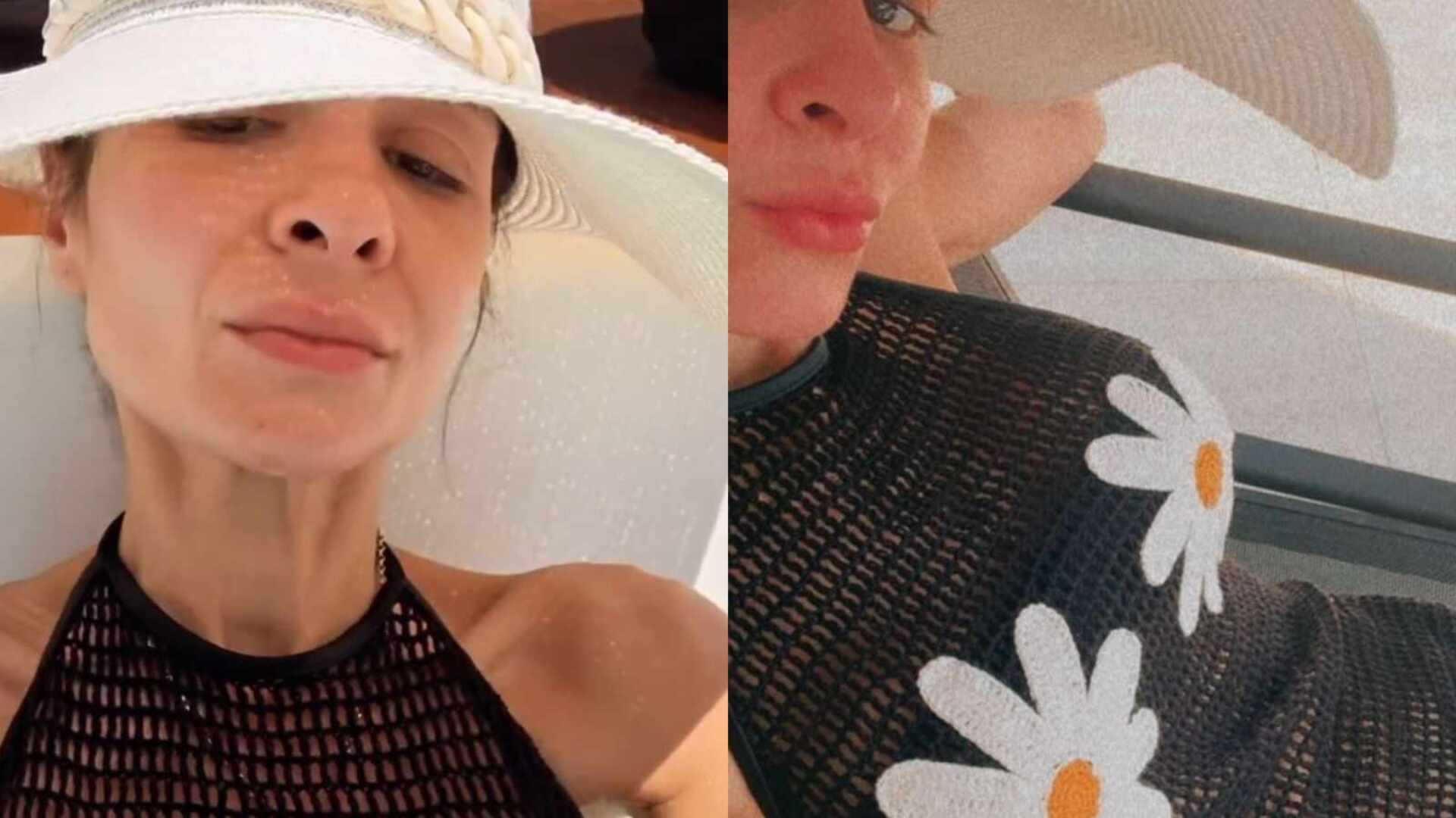 Maiara surpreende ao se exibir em maiô de crochê cheio de estilo; veja