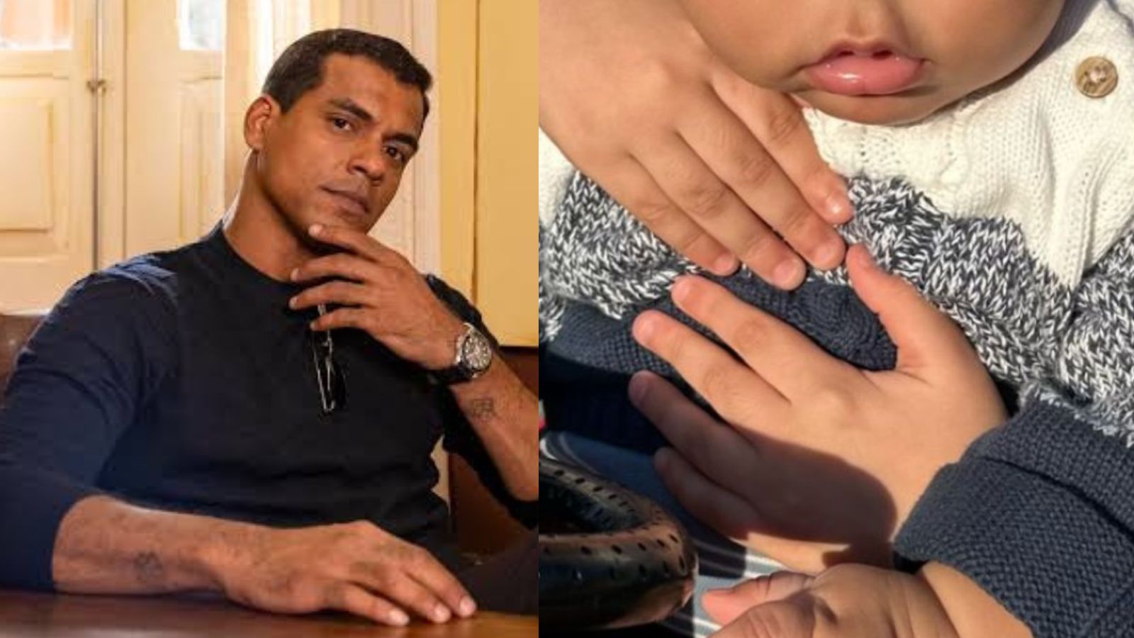Marcello Melo Jr encanta ao compartilhar foto rara dos dois filhos
