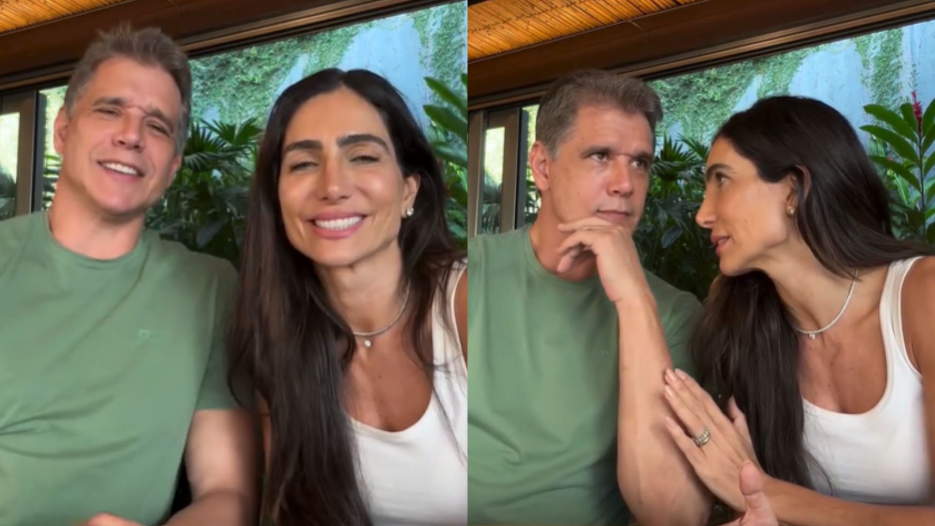Esposa de Marcio Garcia compartilha como a diferença na criação dos filhos influencia no casamento