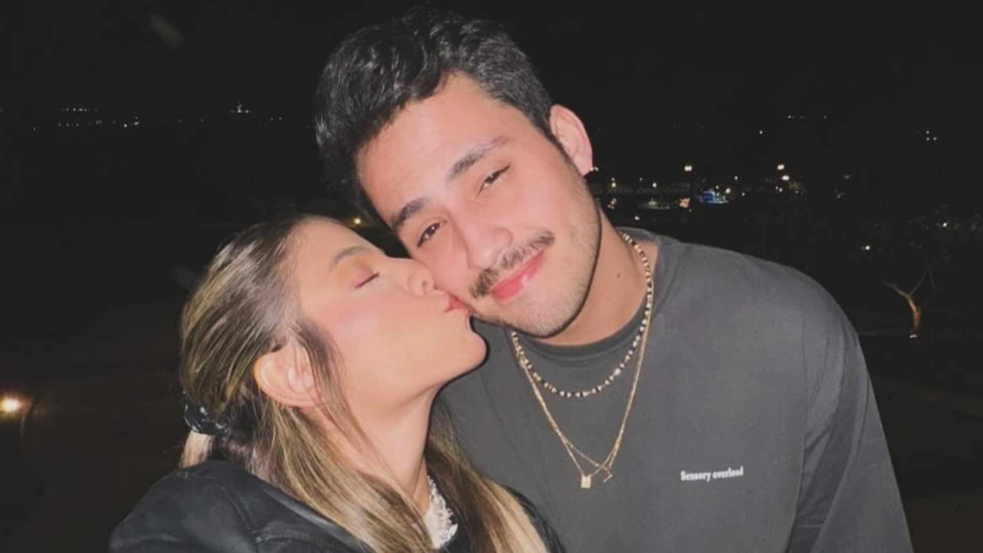 Filho de Leonardo se declara para Hariany Almeida em data especial