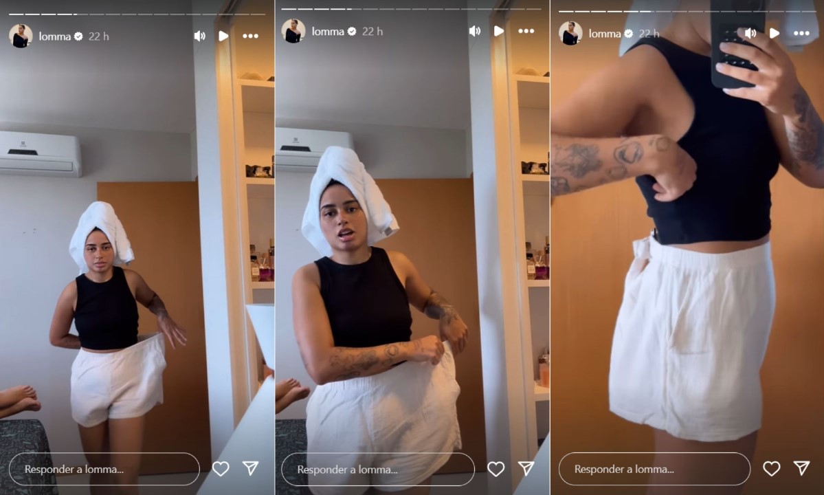 MC Loma mostra roupas ap&oacute;s o emagrecimento - Foto: Reprodu&ccedil;&atilde;o / Instagram
