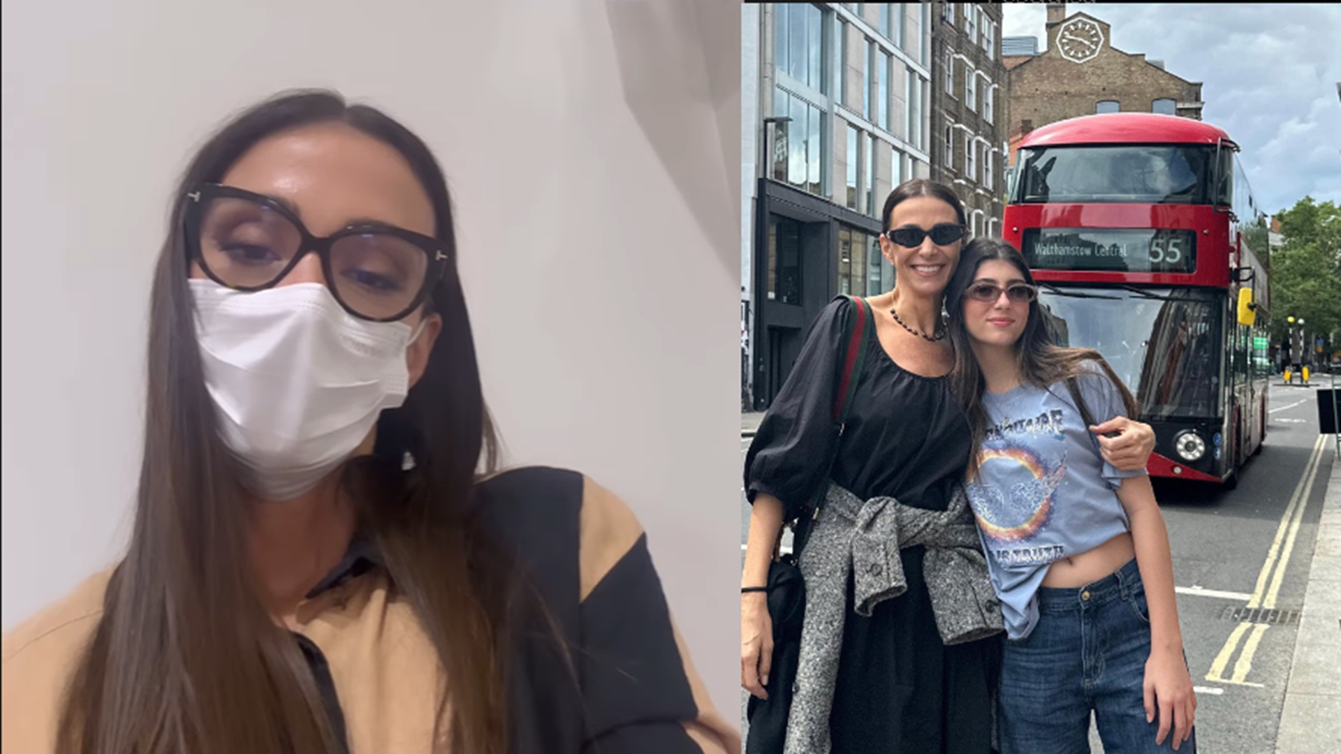 Mônica Martelli leva a filha ao hospital e explica o que aconteceu