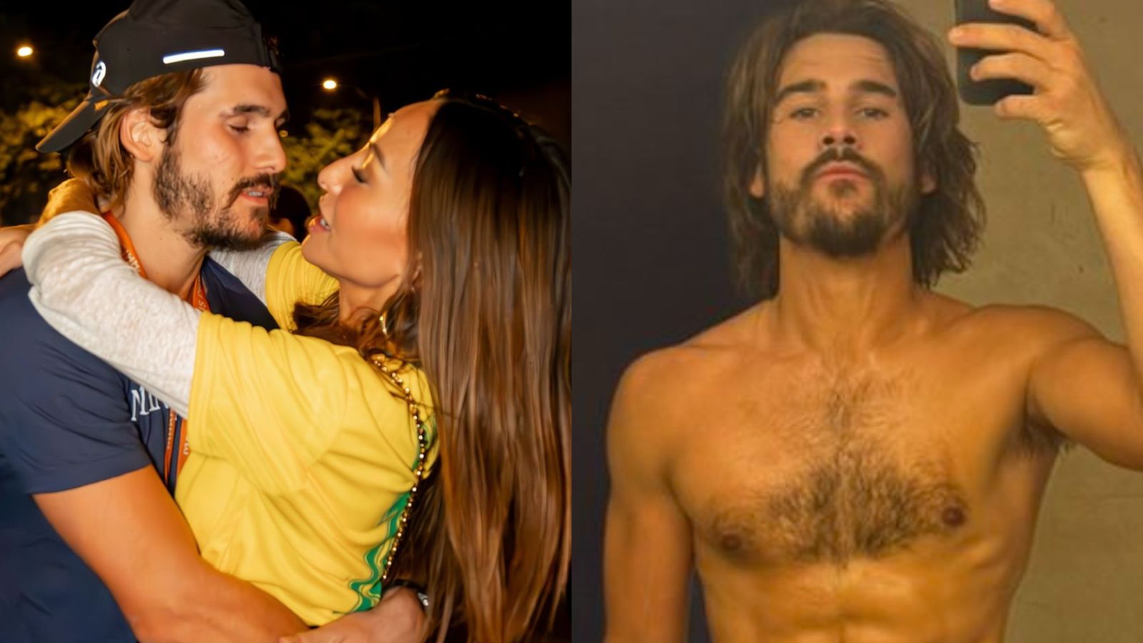 Nicolas Prattes causa ao exibir situação de seu corpo atual: ‘Sabrina passa bem’
