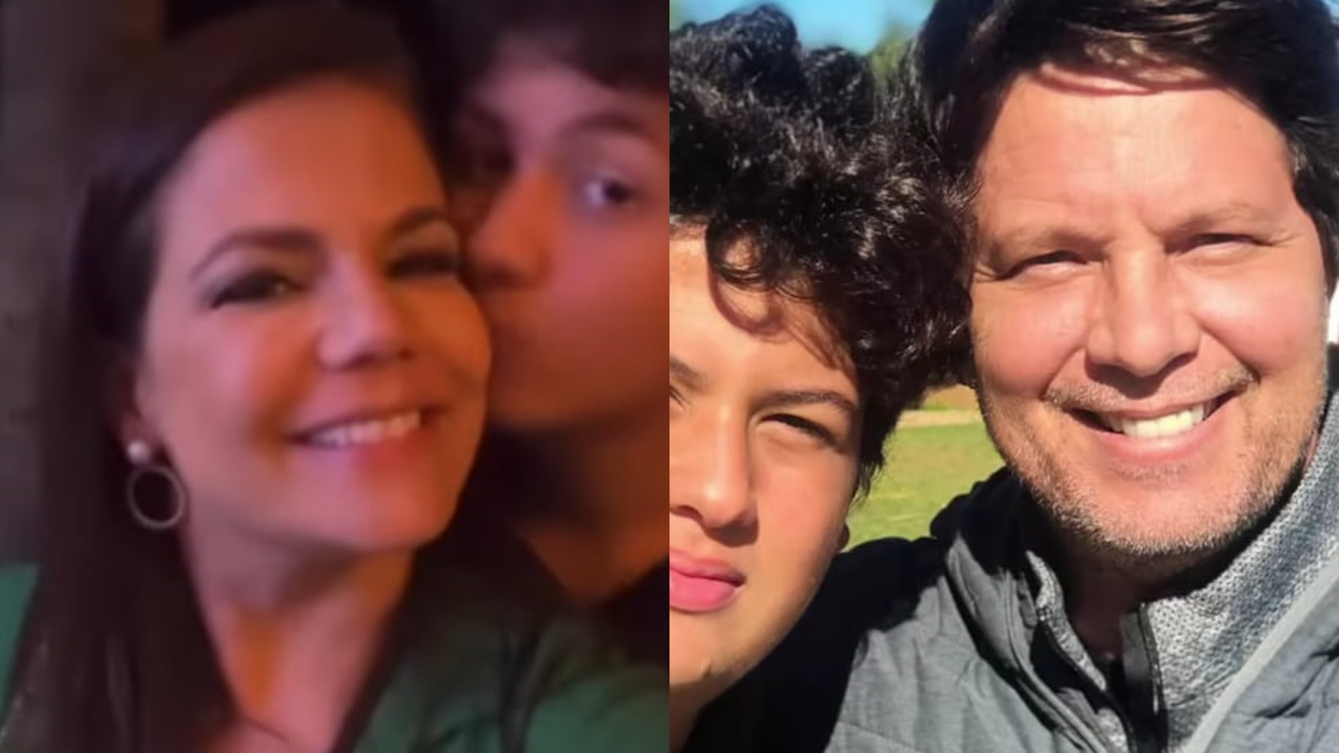 Nivea Stelmann e Mario Frias comemoram aniversário de 20 anos do filho