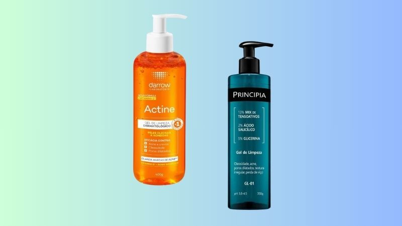 Pele oleosa: recomendamos 6 modelos de gel de limpeza para esse tipo de pele