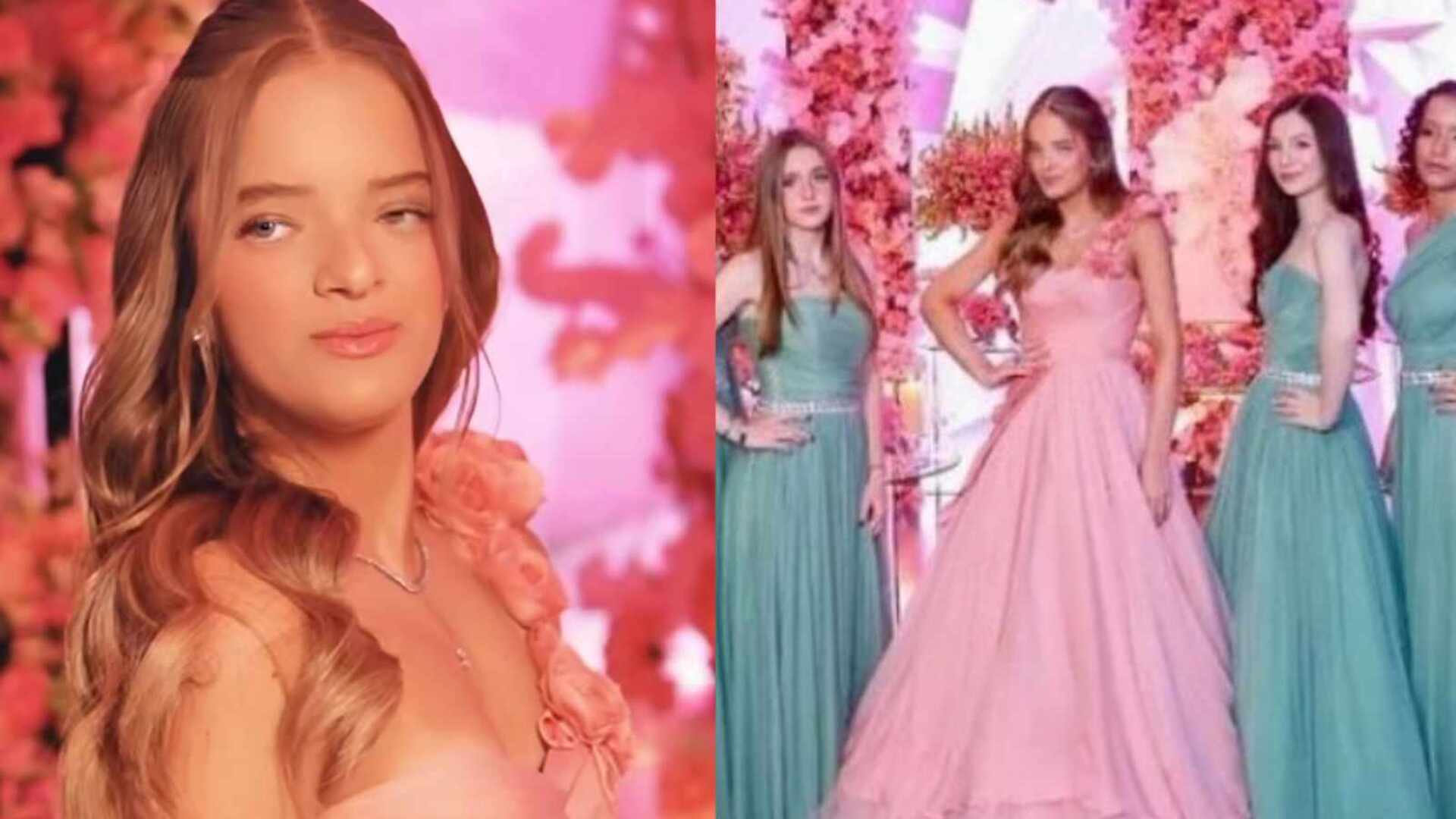 Rafaella Justus colocou regra para o look das 15 amigas em sua festa; veja