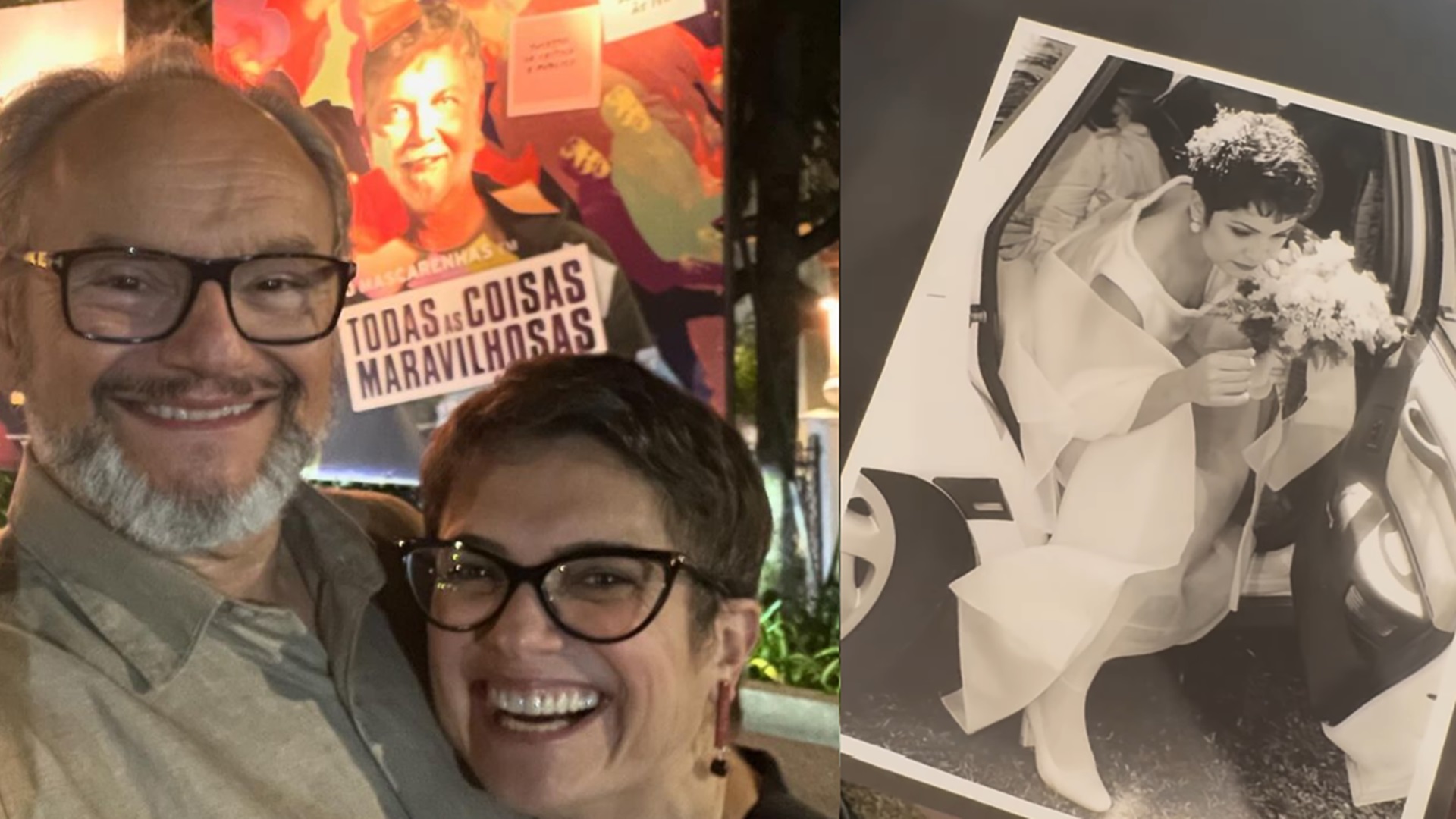 Sandra Annenberg abre álbum de fotos ao comemorar aniversário de casamento