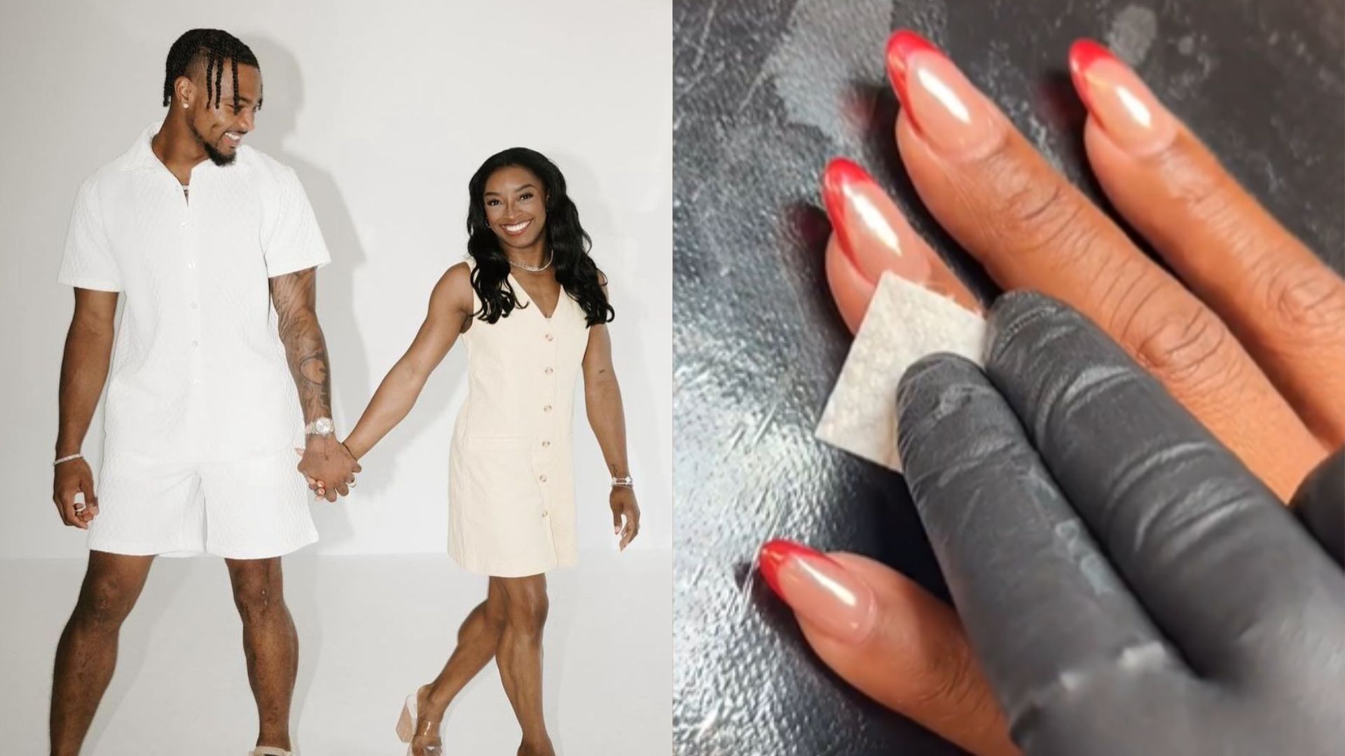 Simone Biles faz tatuagem em homenagem ao marido, Jonathan Owens