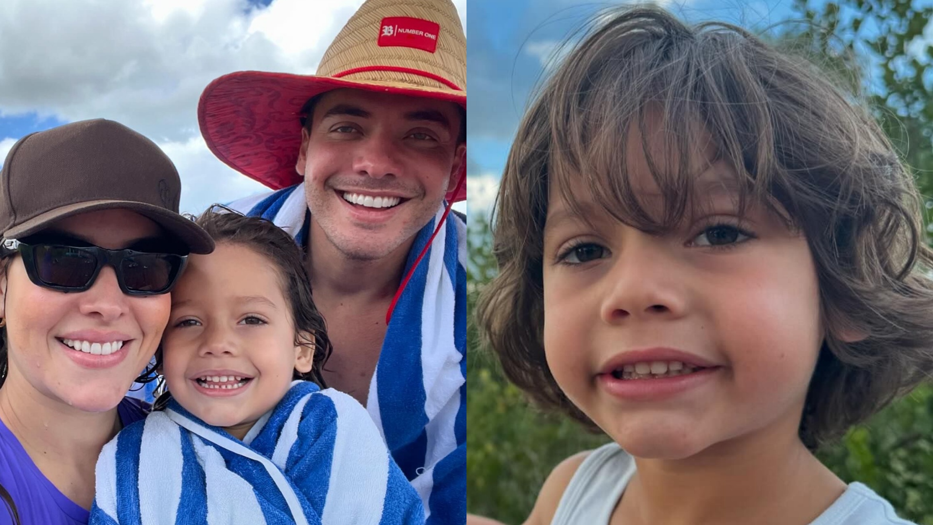 Thyane Dantas e Wesley Safadão comemoram o aniversário do filho caçula