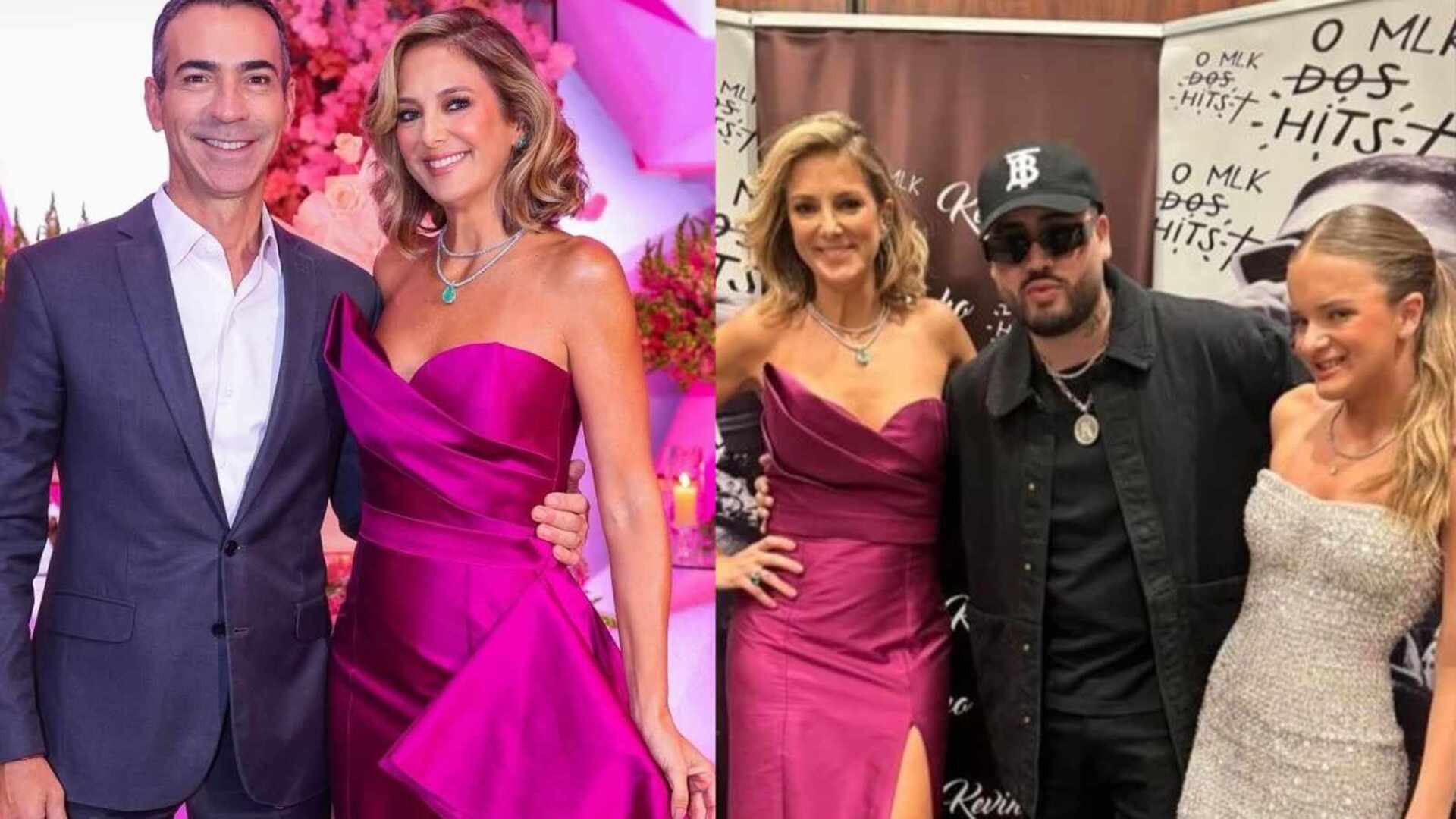 Ticiane Pinheiro explica mudança de seu vestido na festa de Rafaella Justus