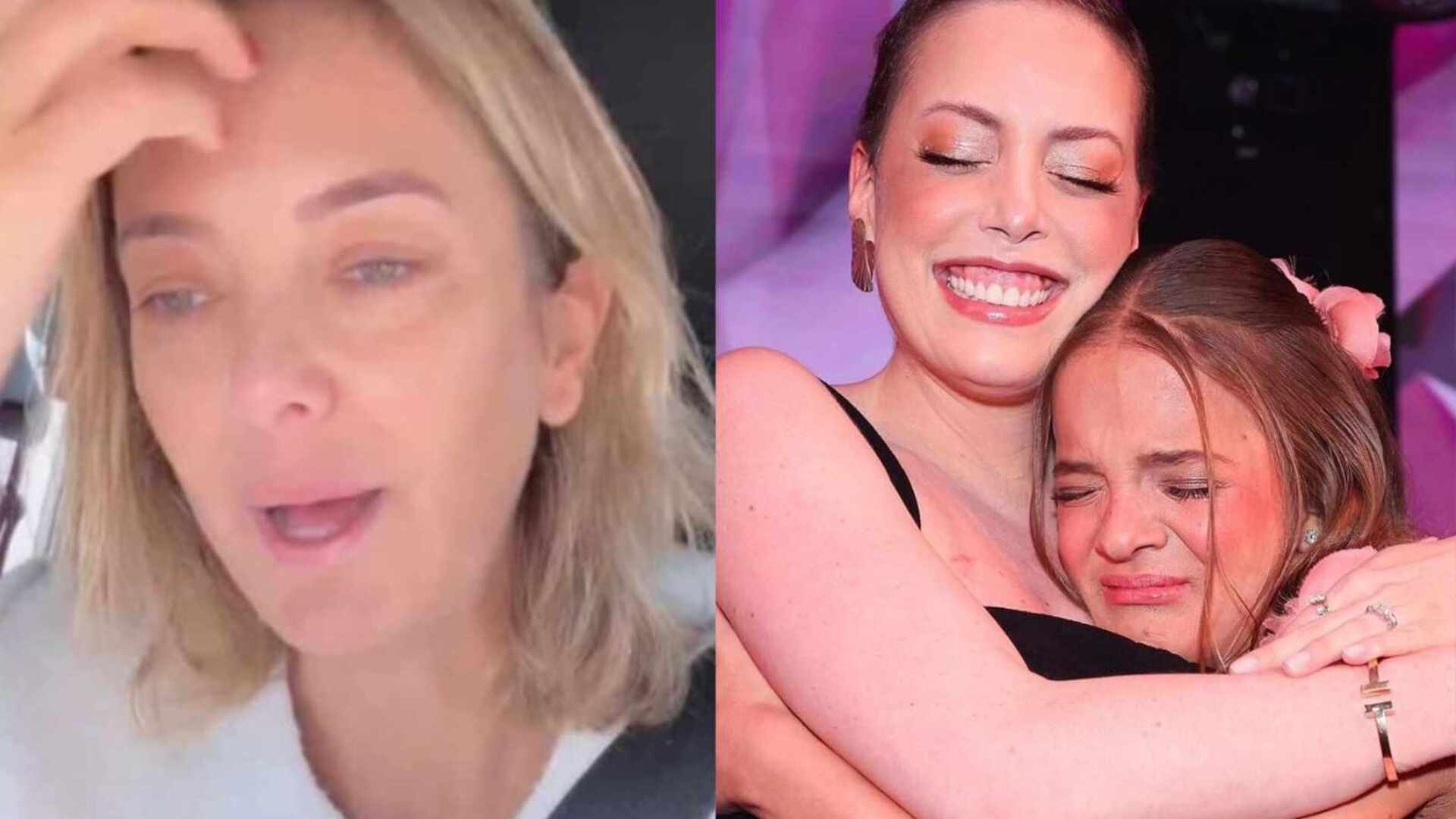 Após chorar muito, Ticiane Pinheiro fala sobre surpresa de Fabiana Justus